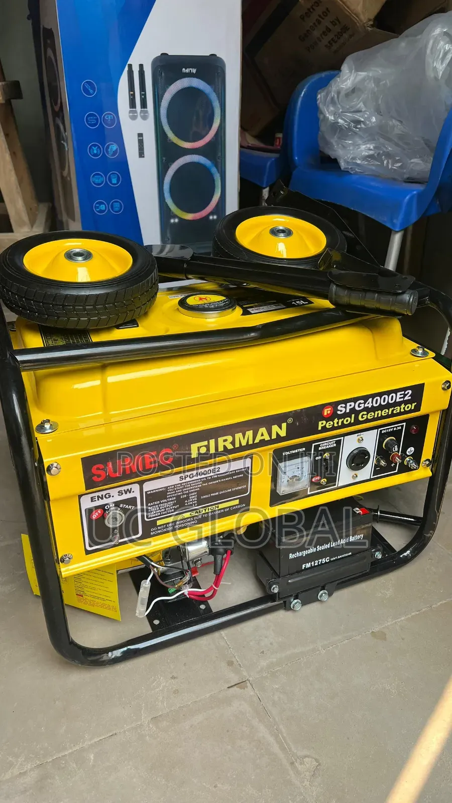 Sumec Firman With Key Starter 4.5kva