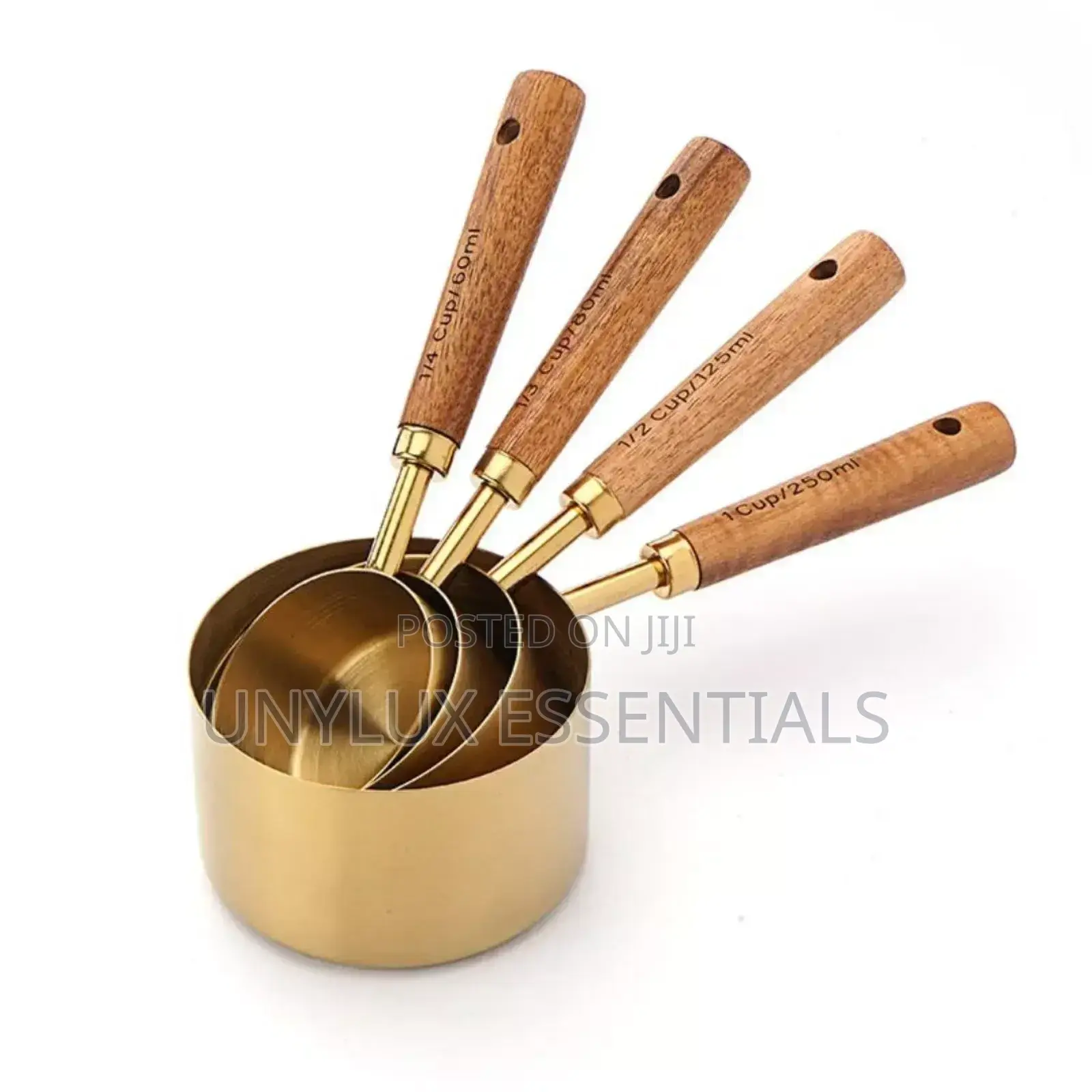 Gold Measuring Spoon Set