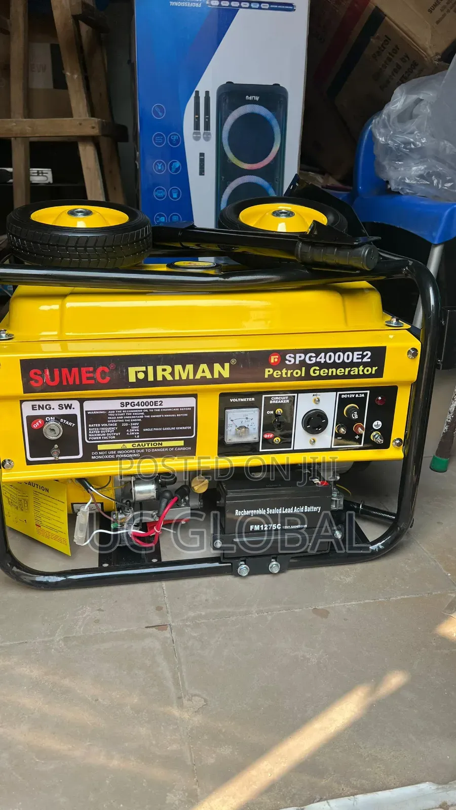 Firman Petrol Generator 4.5kva