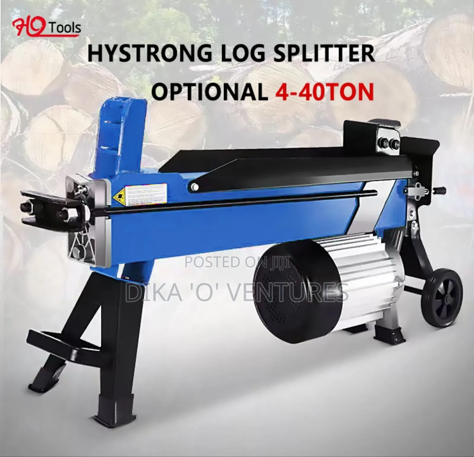 Portable Hydraulic Fast Splitting Wood Log Splitter Hy4t-370