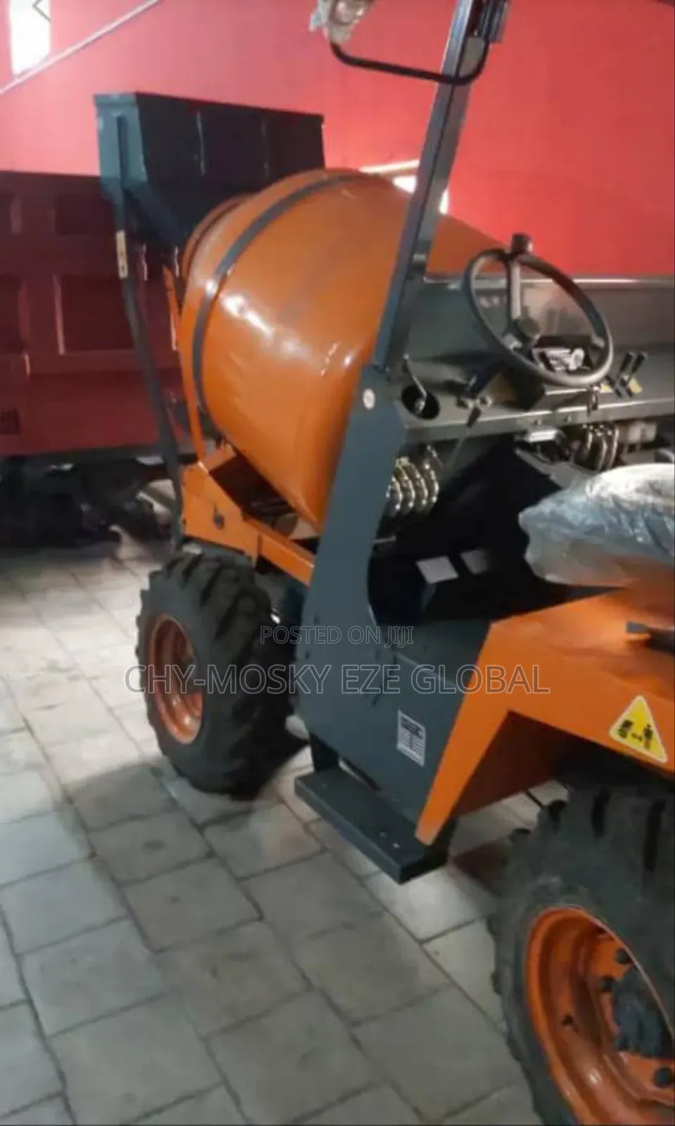 Mobile Concrete Mixing Truck (750 Liters)