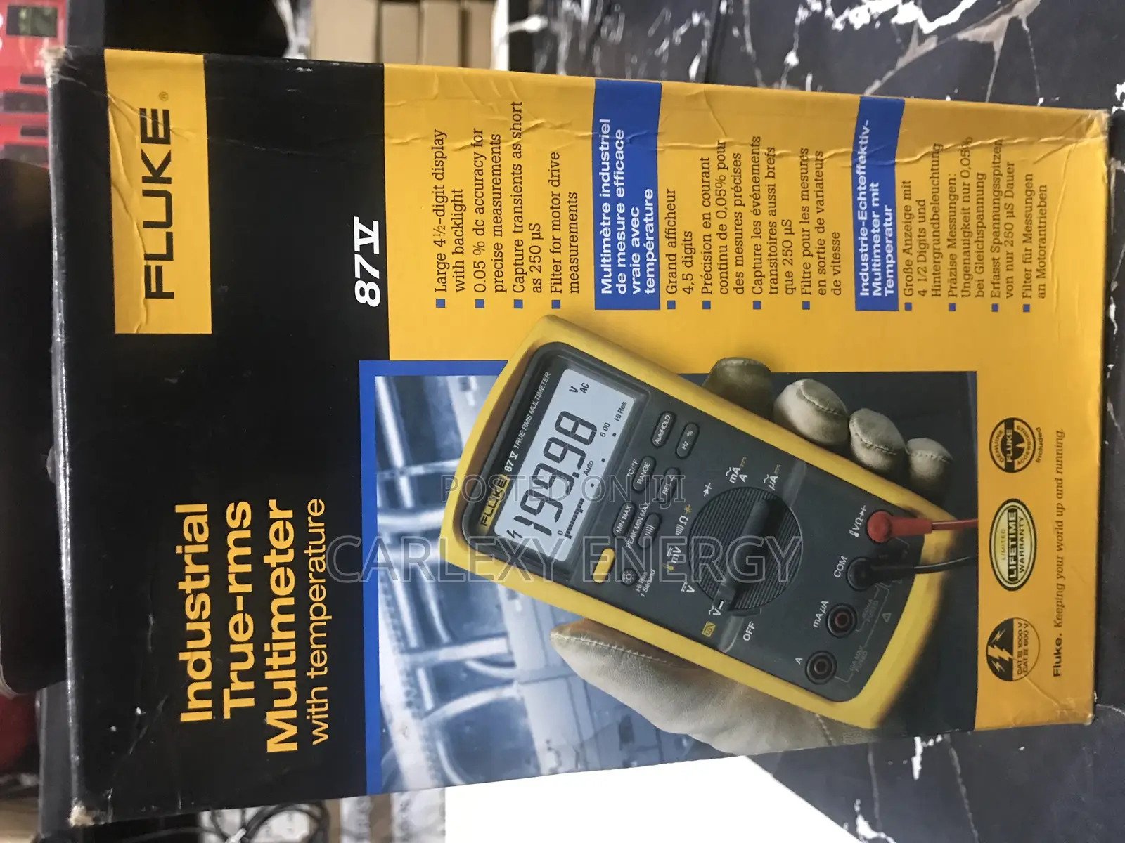 Fluke 87v Industrial True RMS Multimeter