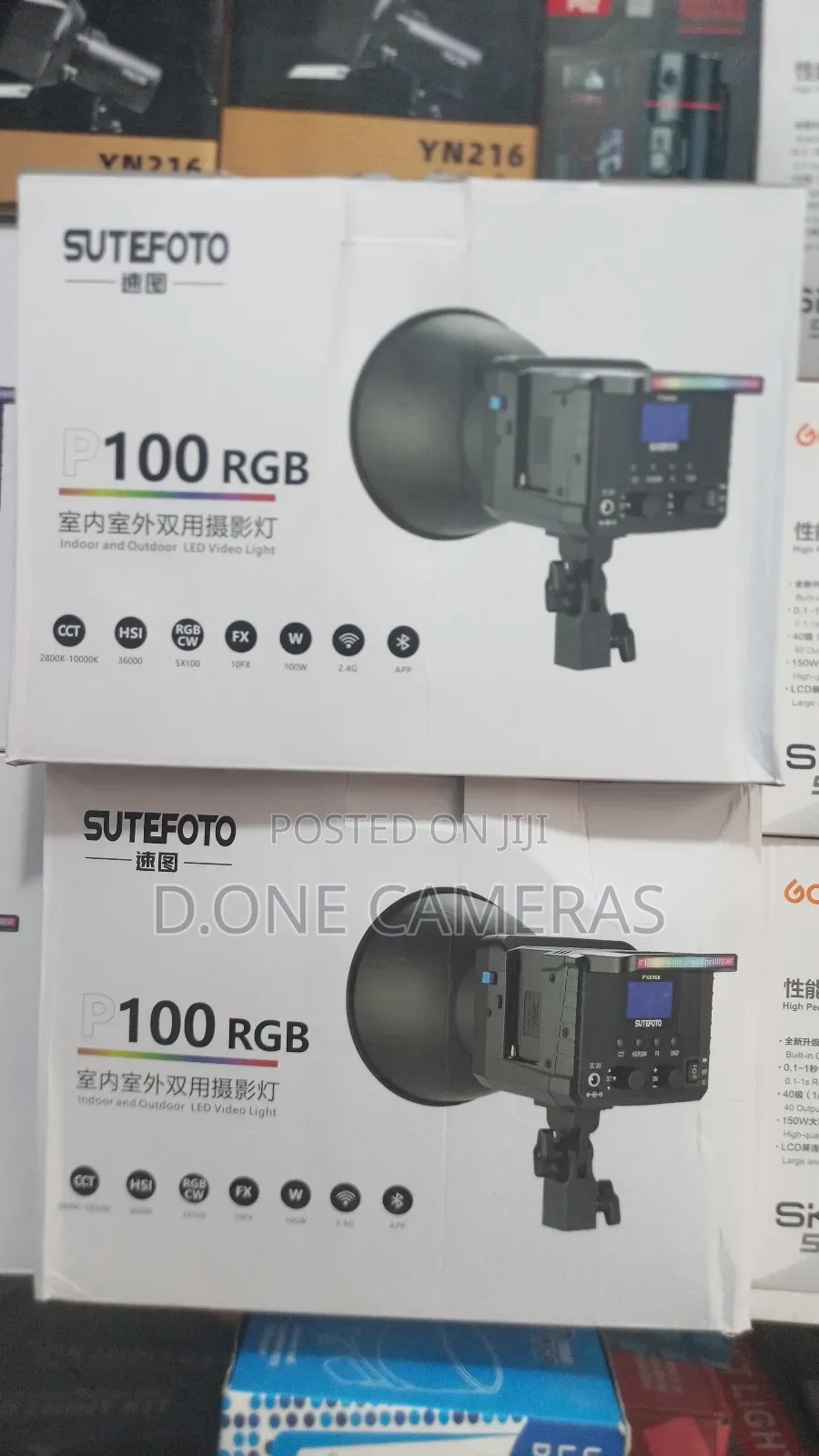 Sutefoto P100 RGB Led Video Light