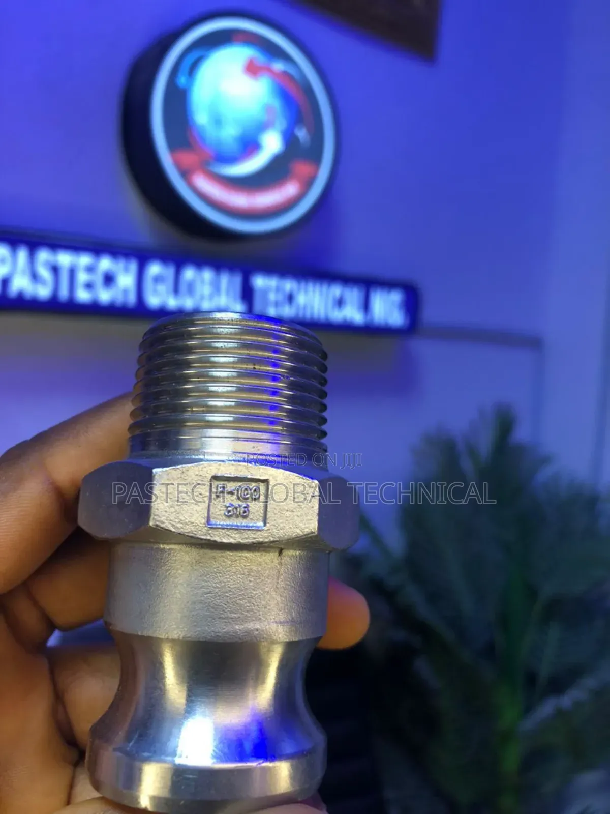 1" Male Camlock Stainless Steel Outside Threaded (Type F-100)