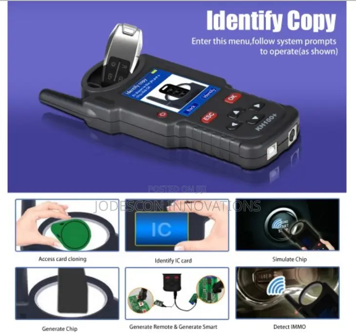 Lonsdor Kh100+ Full Featured Key Remote Programmer