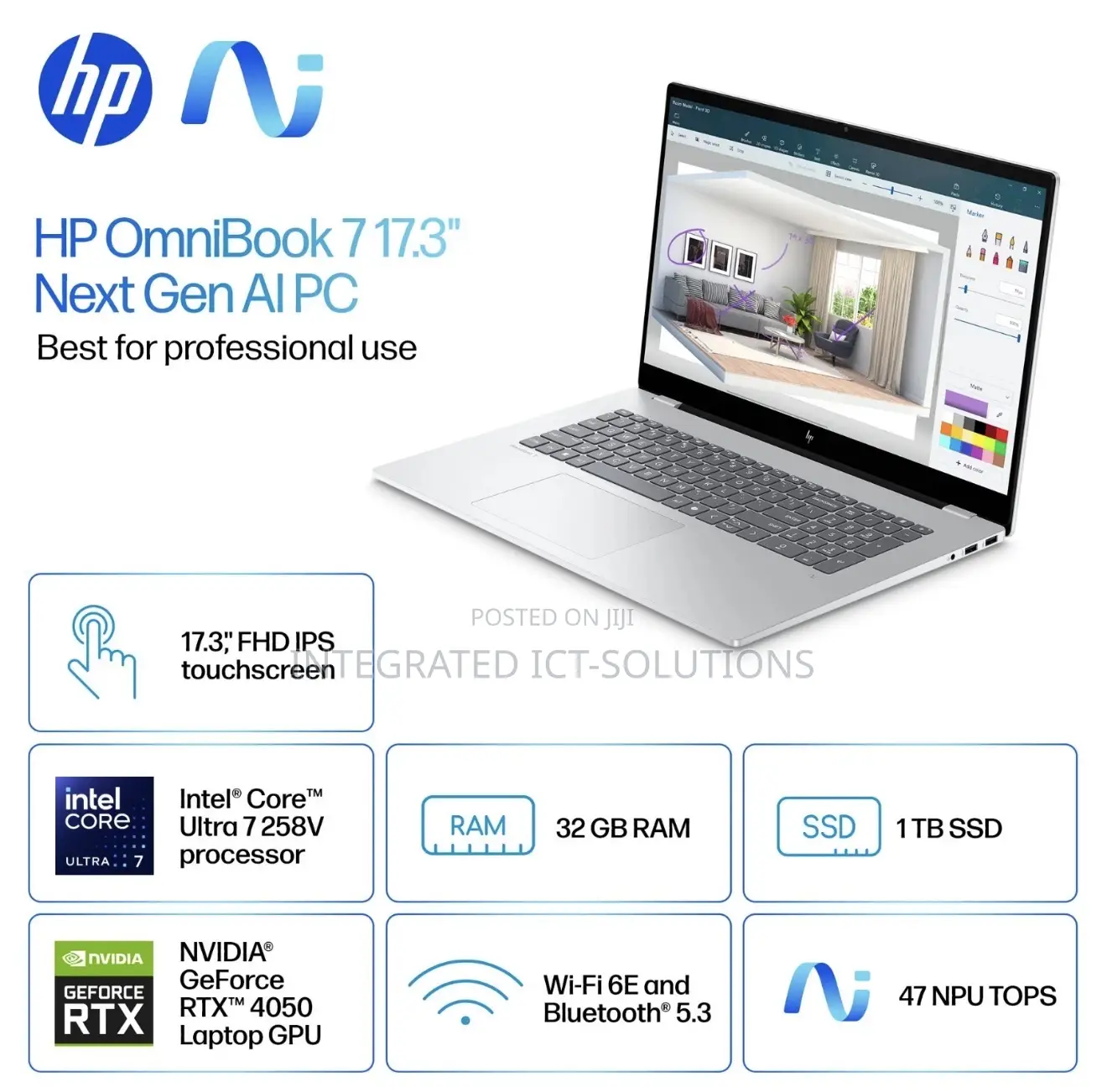 New Laptop HP 32GB Intel Core Ultra 7 SSD 2T