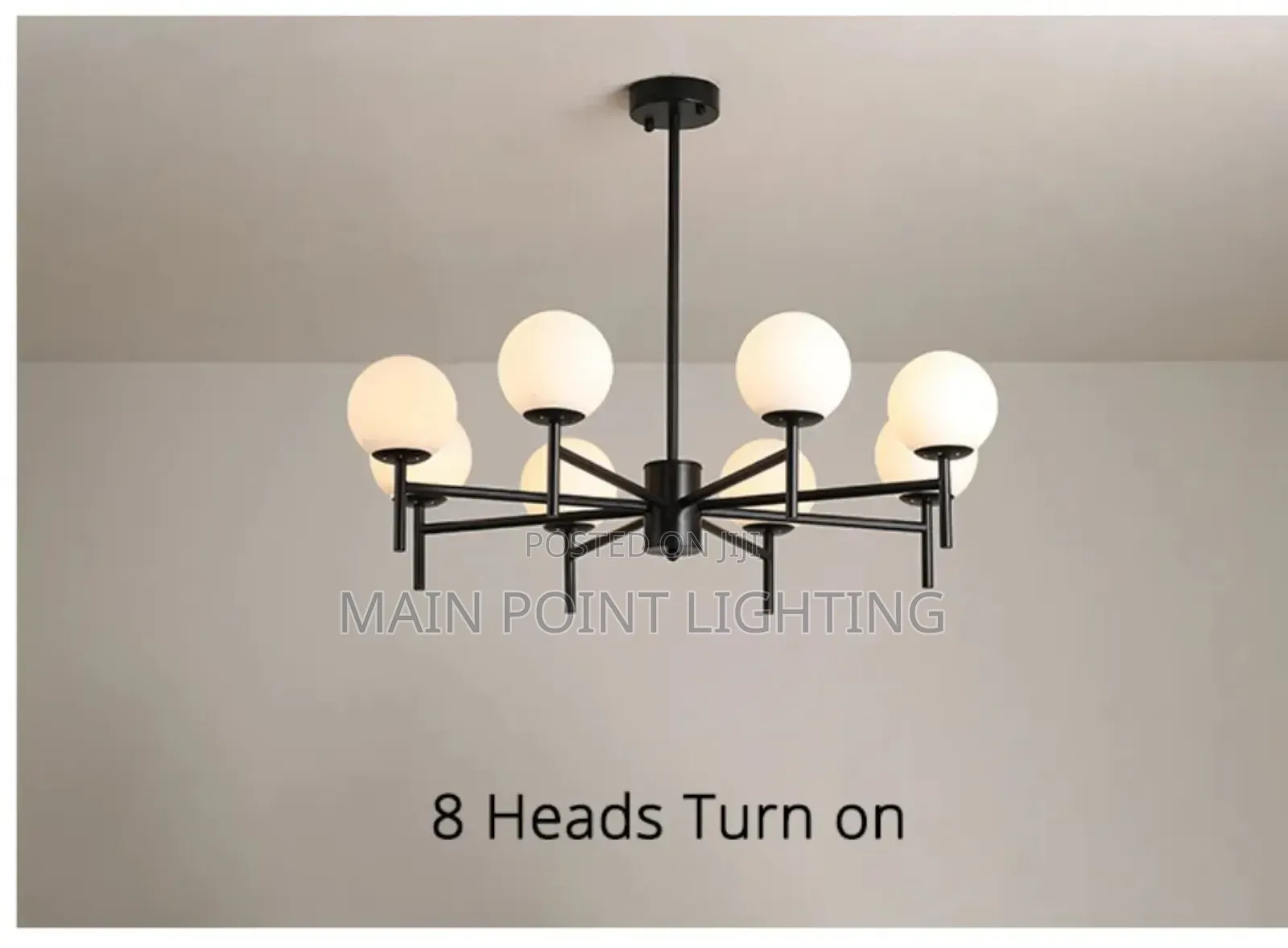 Nordic Glass Chandelier Light