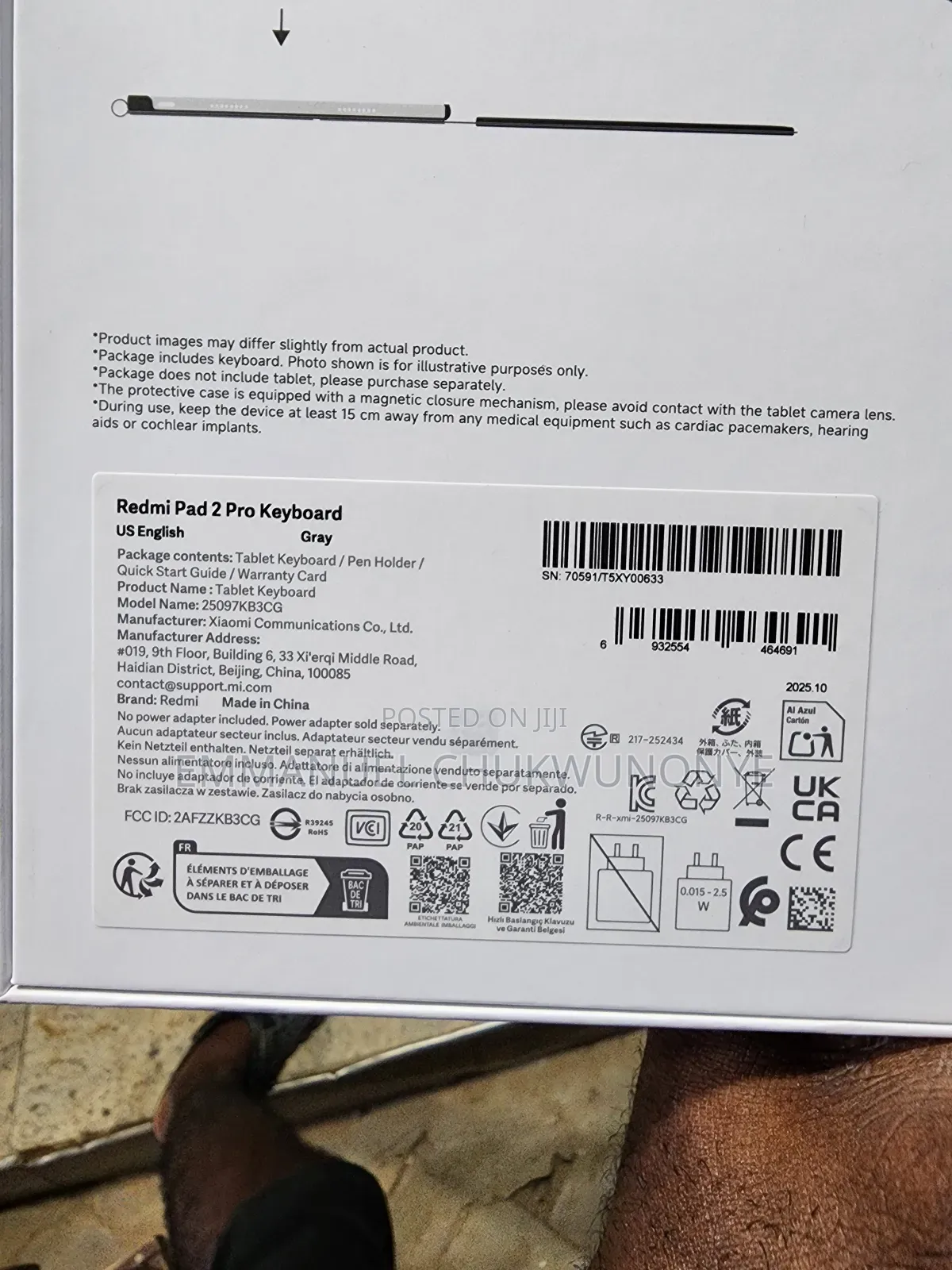 Redmi Pad 2 Pro Keyboard Cover