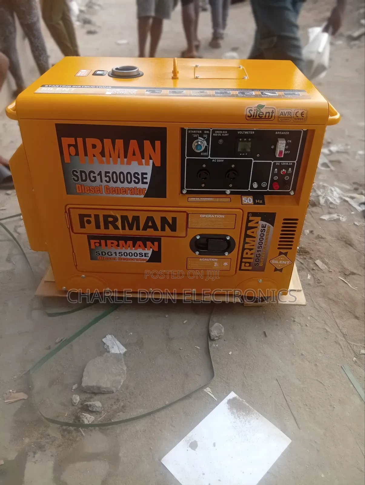 Original Firman 12kva Diseal Soundproof Generator  Copper Coil