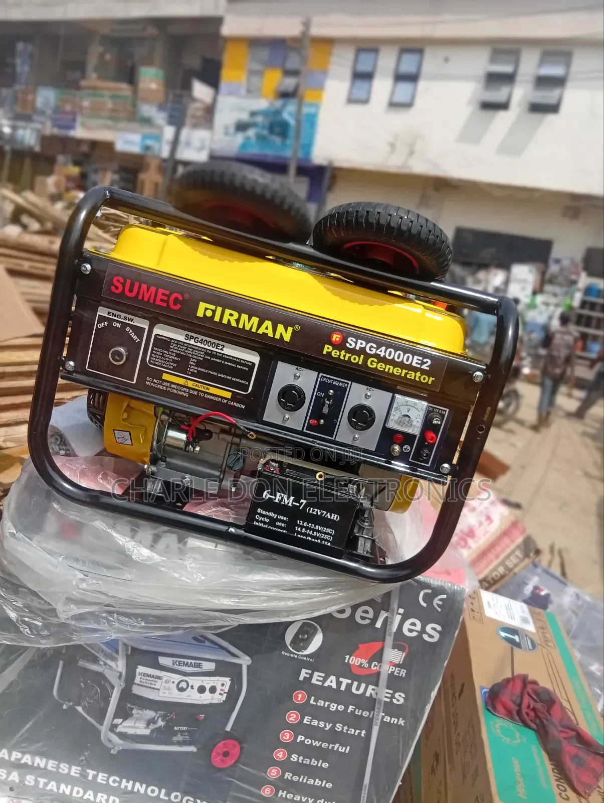 4.5kva Firman 4000e2 Pertrol Generator
