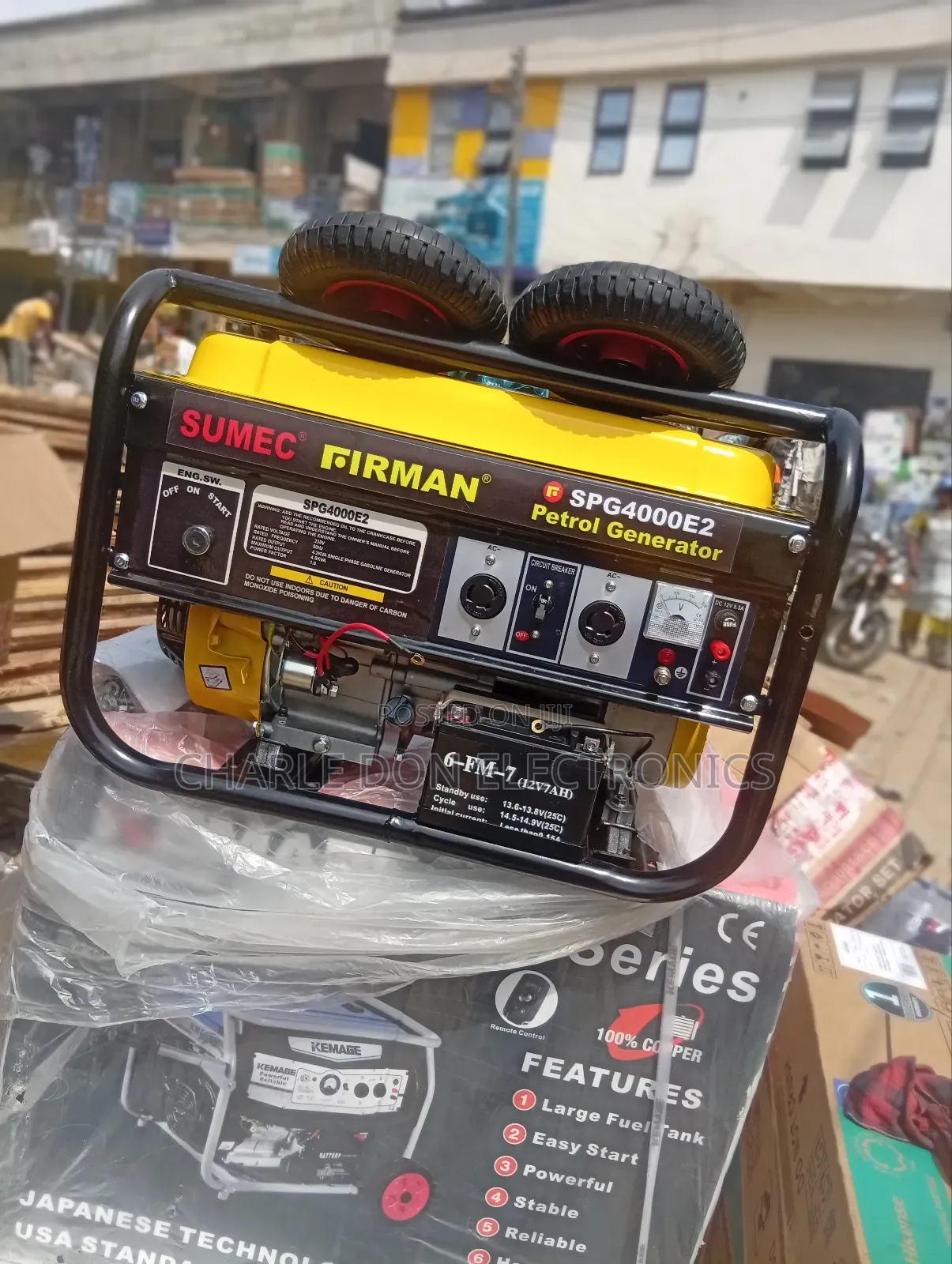 4.5kva Firman 4000e2 Pertrol Generator