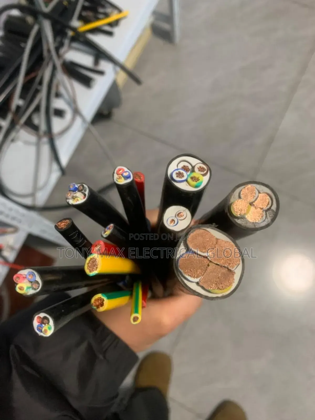 All Size of Flexible Cable Full Gauge Tony Max Electric Cable