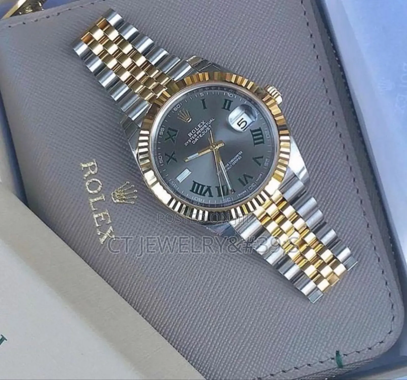 Rolex Wimbledon Date-just 41mm Roman Numerals High Grade
