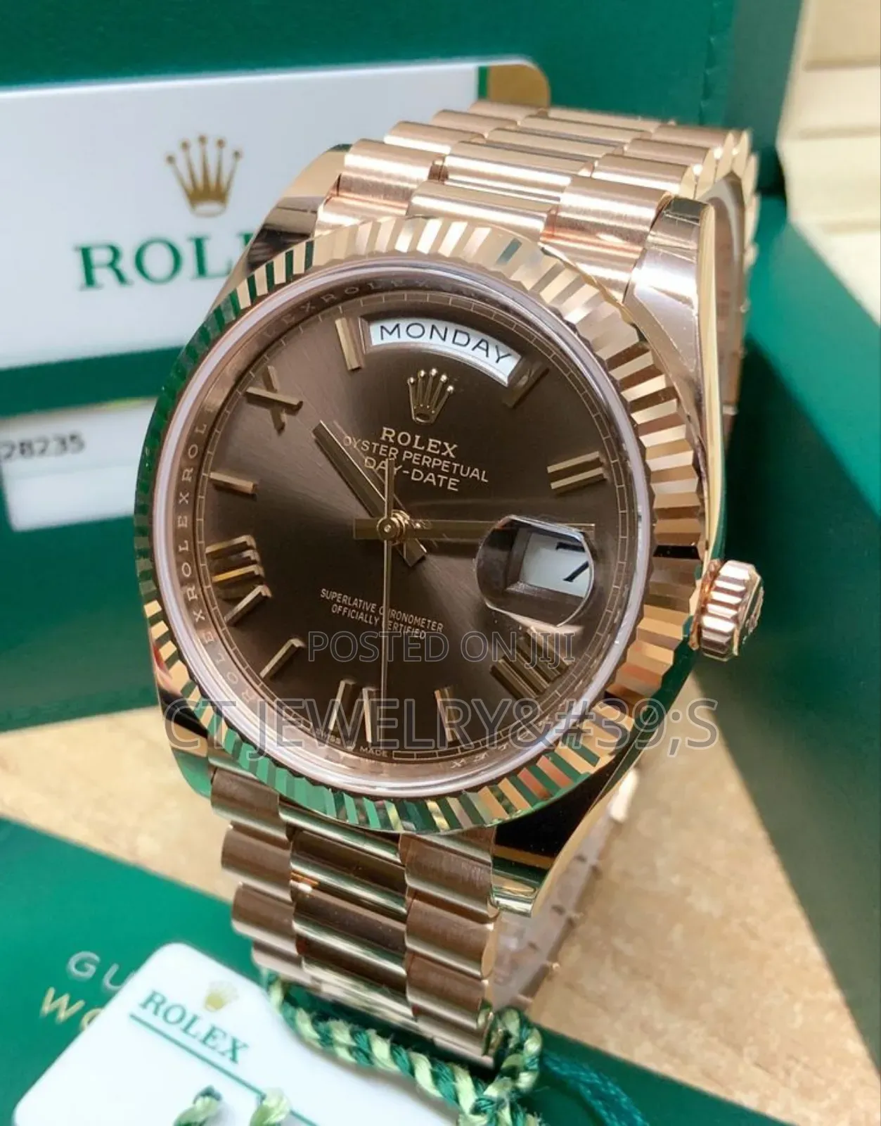 Presidential Rolex Day-date Roman Numerals High Grade (Luxury)