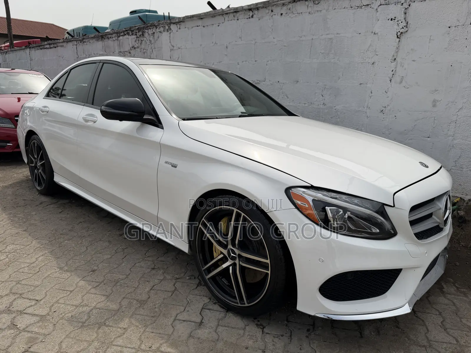 Mercedes-Benz C43 4Matic Sedan AWD (3.0L V6 9AM) 2017 White