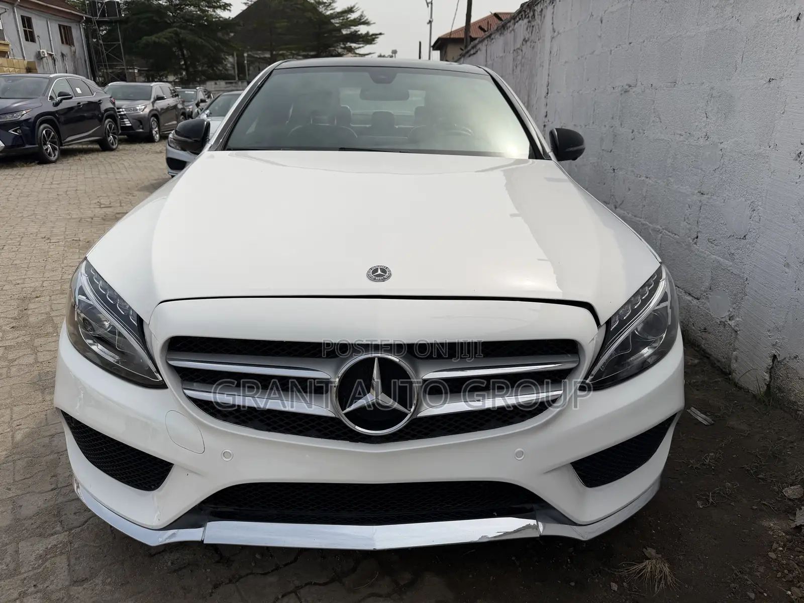 Mercedes-Benz C43 4Matic Sedan AWD (3.0L V6 9AM) 2017 White