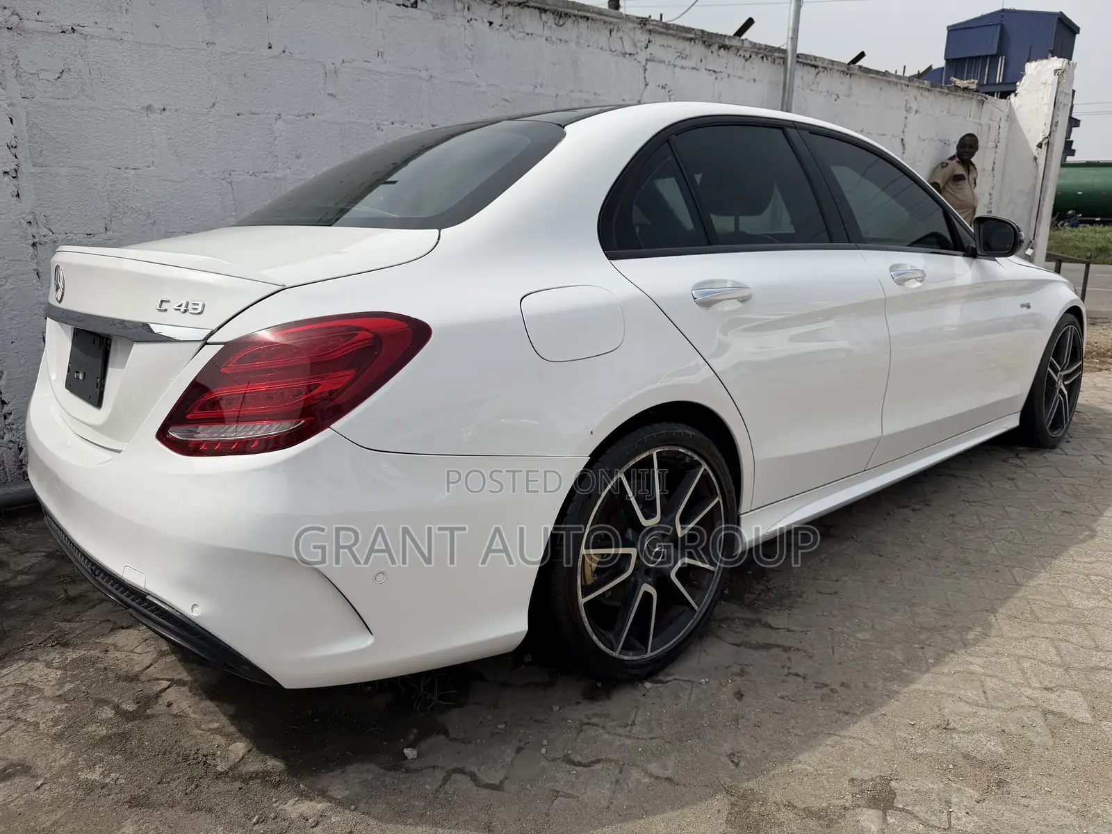 Mercedes-Benz C43 4Matic Sedan AWD (3.0L V6 9AM) 2017 White