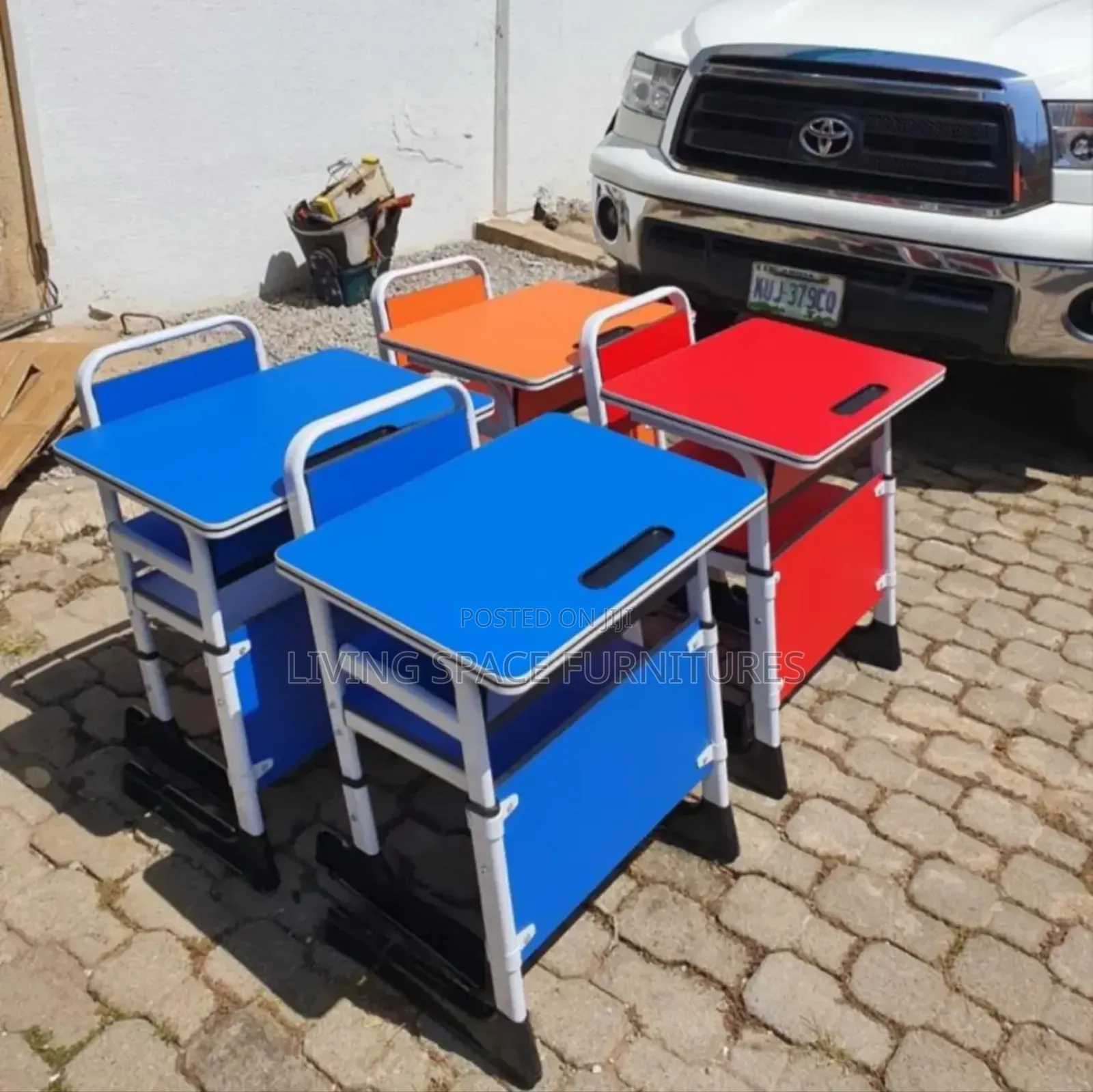 Adjustable Student Table With Chair