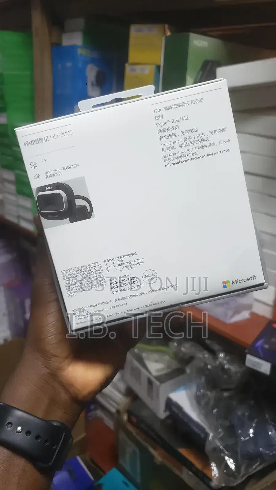Microsoft Hd3000 720p Camera