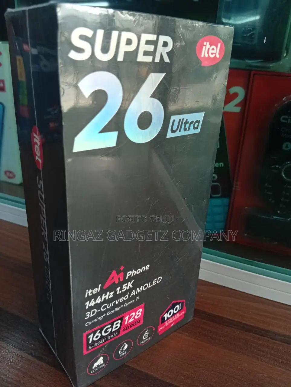 New Itel S26 Ultra 128 GB Black