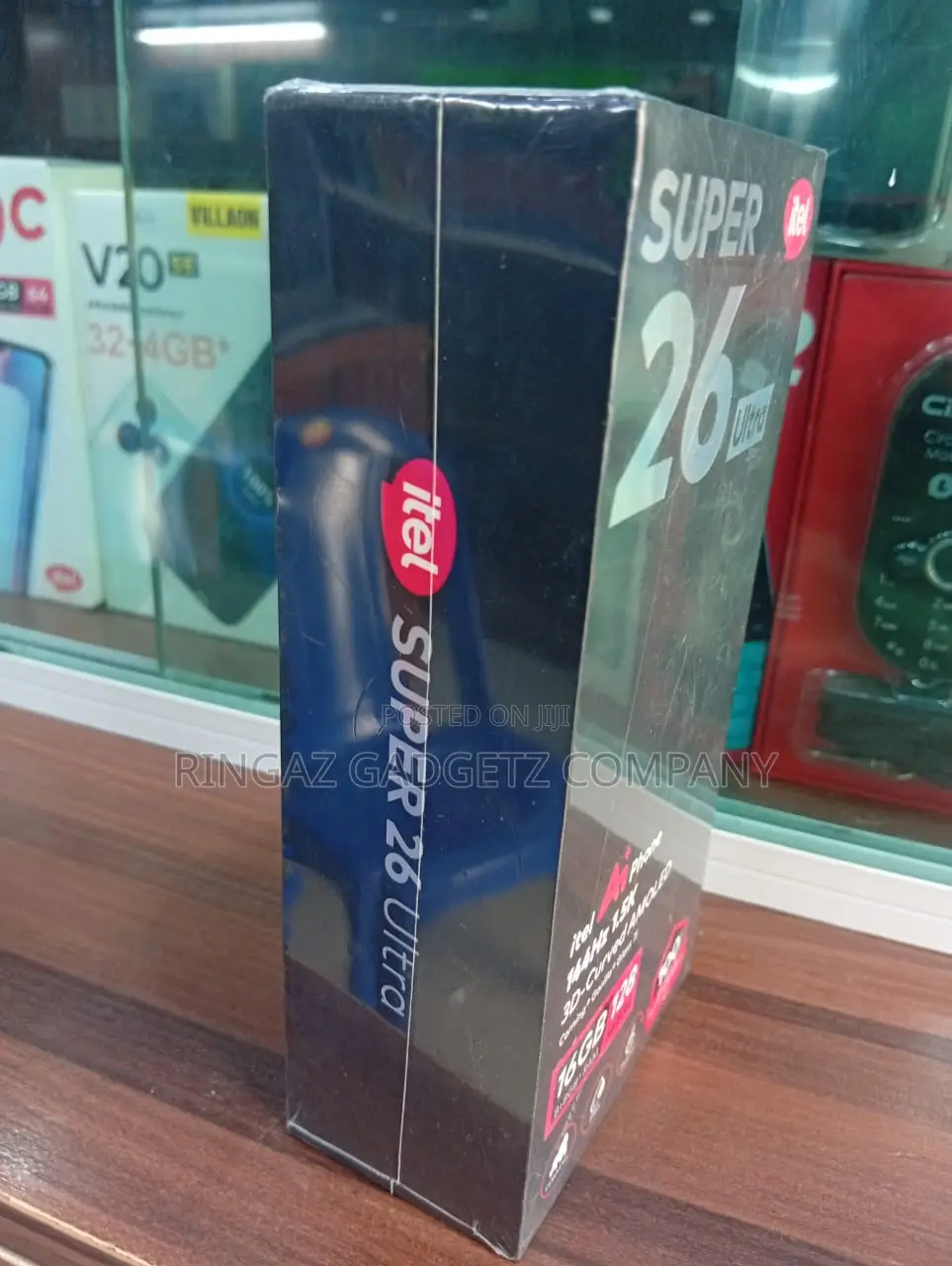 New Itel S26 Ultra 128 GB Black