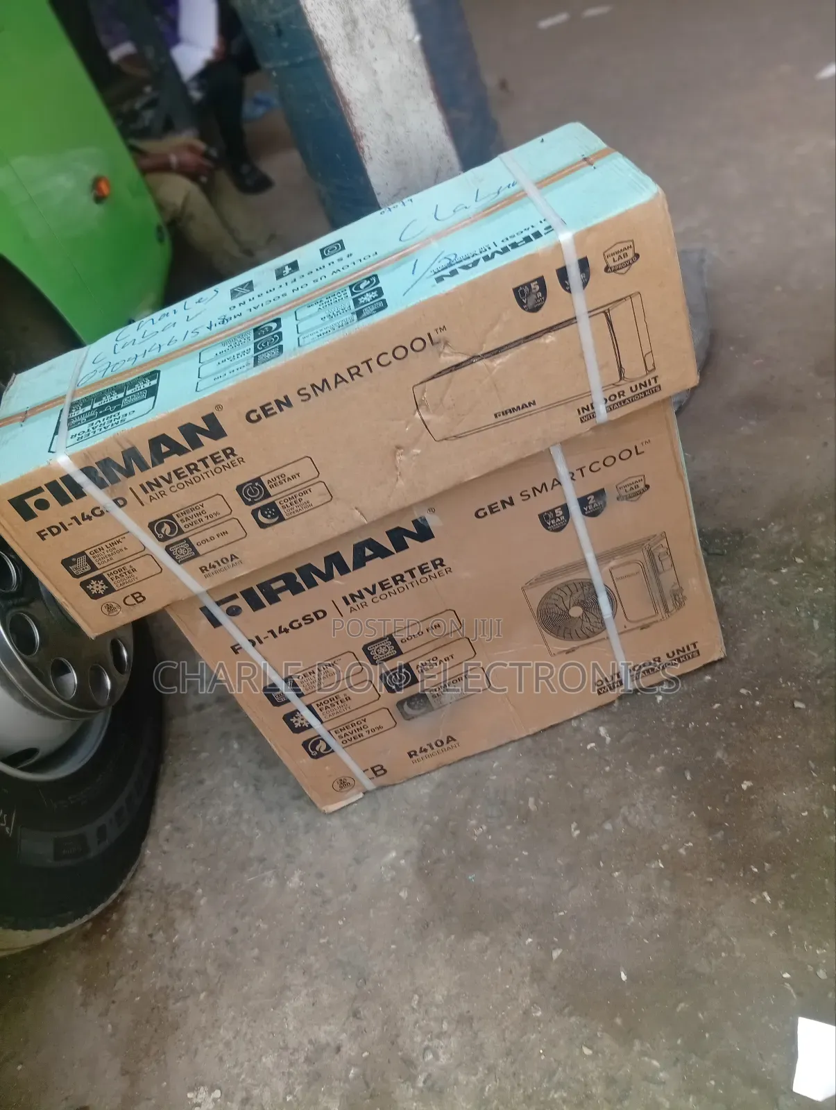 Fireman Ac 1.5hp Inverter Air Conditioner Copper Coil