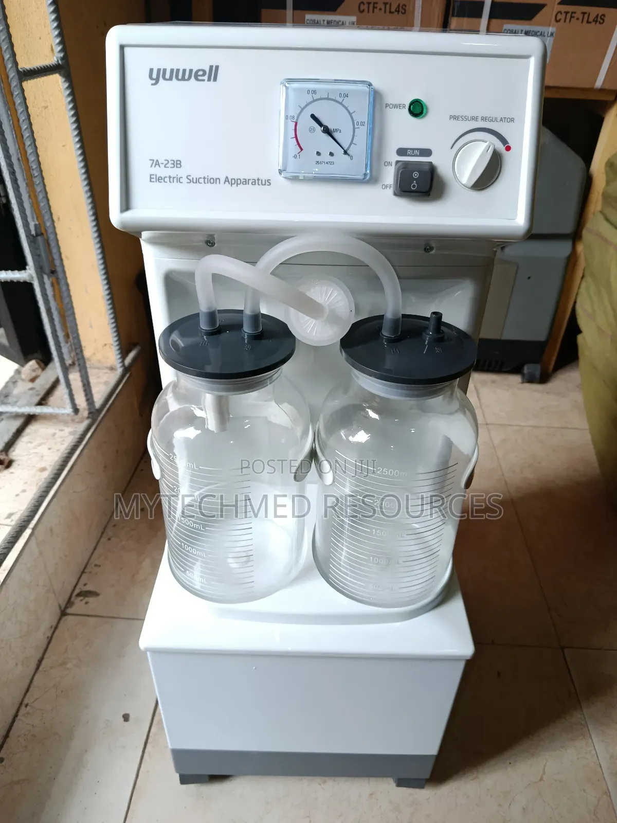 Double Bottle Giant Suction Machine
