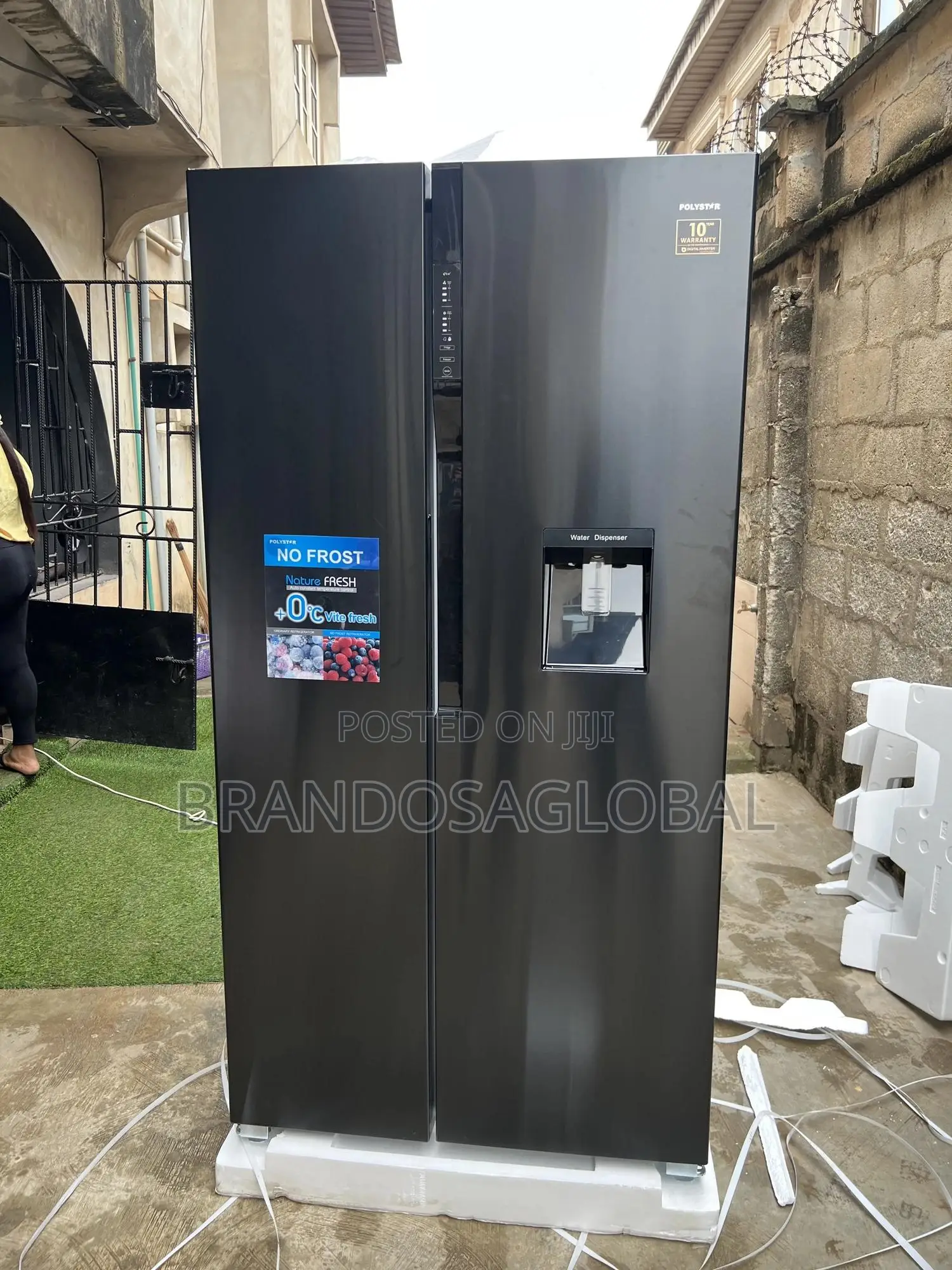 Modern Polystar Side-by-Side Inverter Fridge 520l (Pv-Sbs777wd-Inv)
