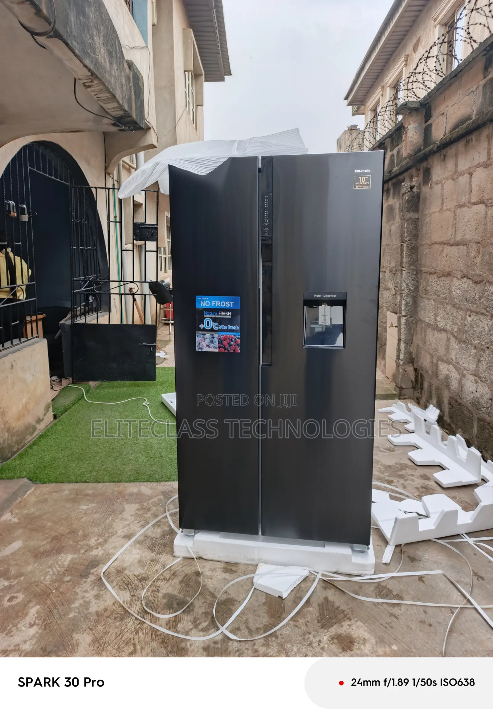 Polystar Pv-Sbs777wd-Inv Side Door Fridge