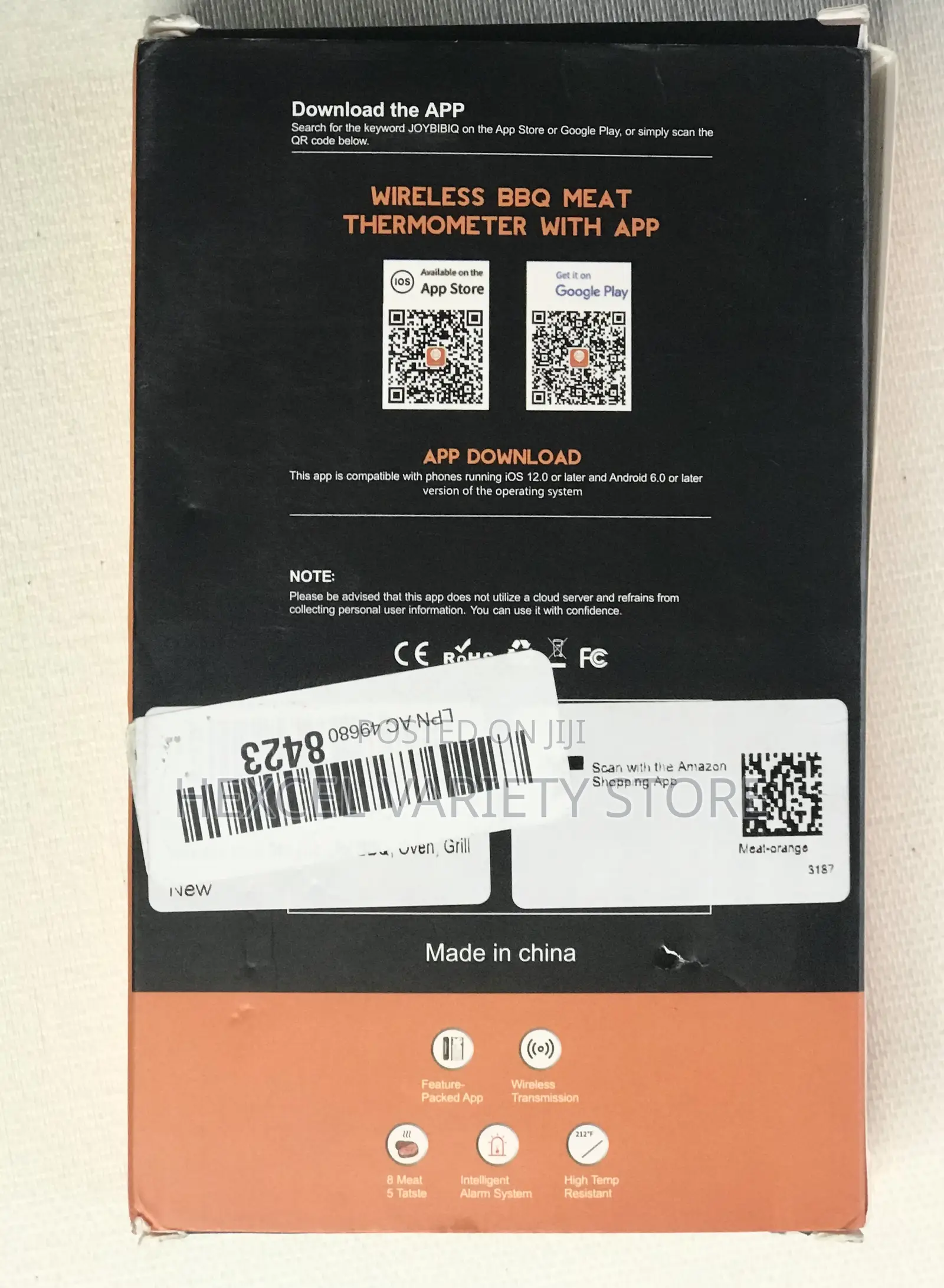 Wireless Smart Meat Thermometer – Accurate BBQ Cooking Tool
