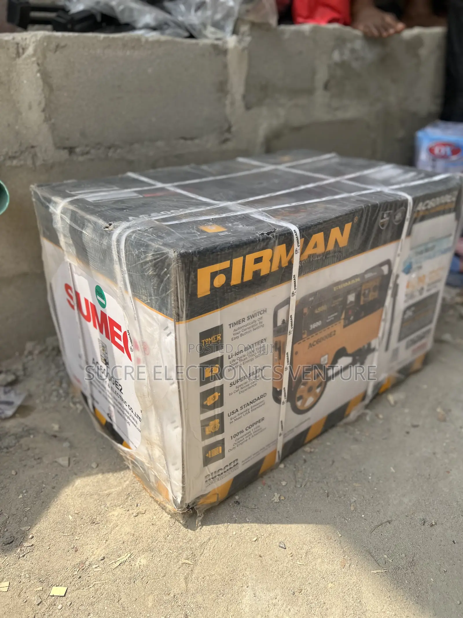 Ac6000e2 Sumec Firman “With Timer” Copper Wire Generator [Warranty 1]