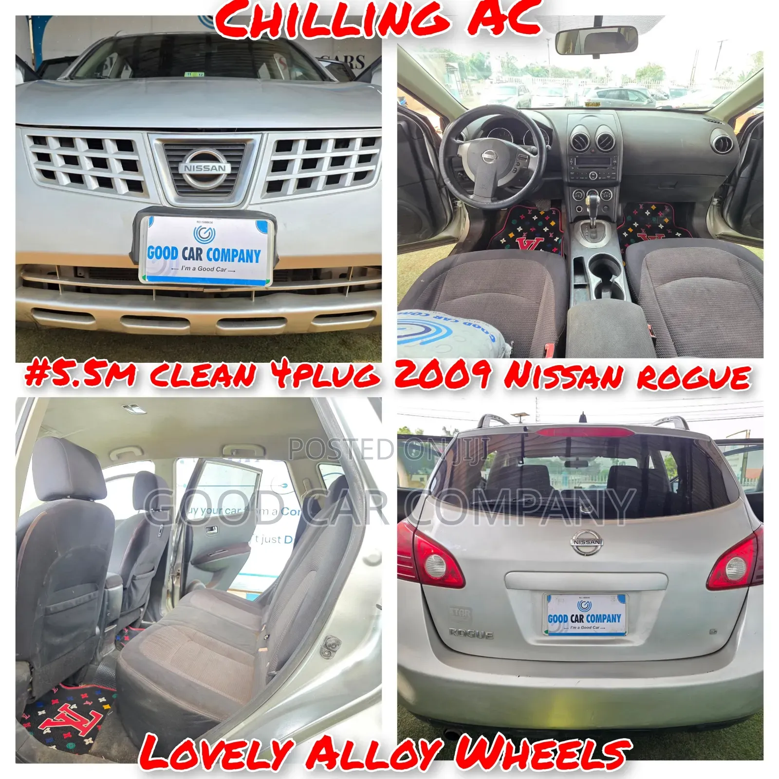 Nissan Rogue S 2009 Silver