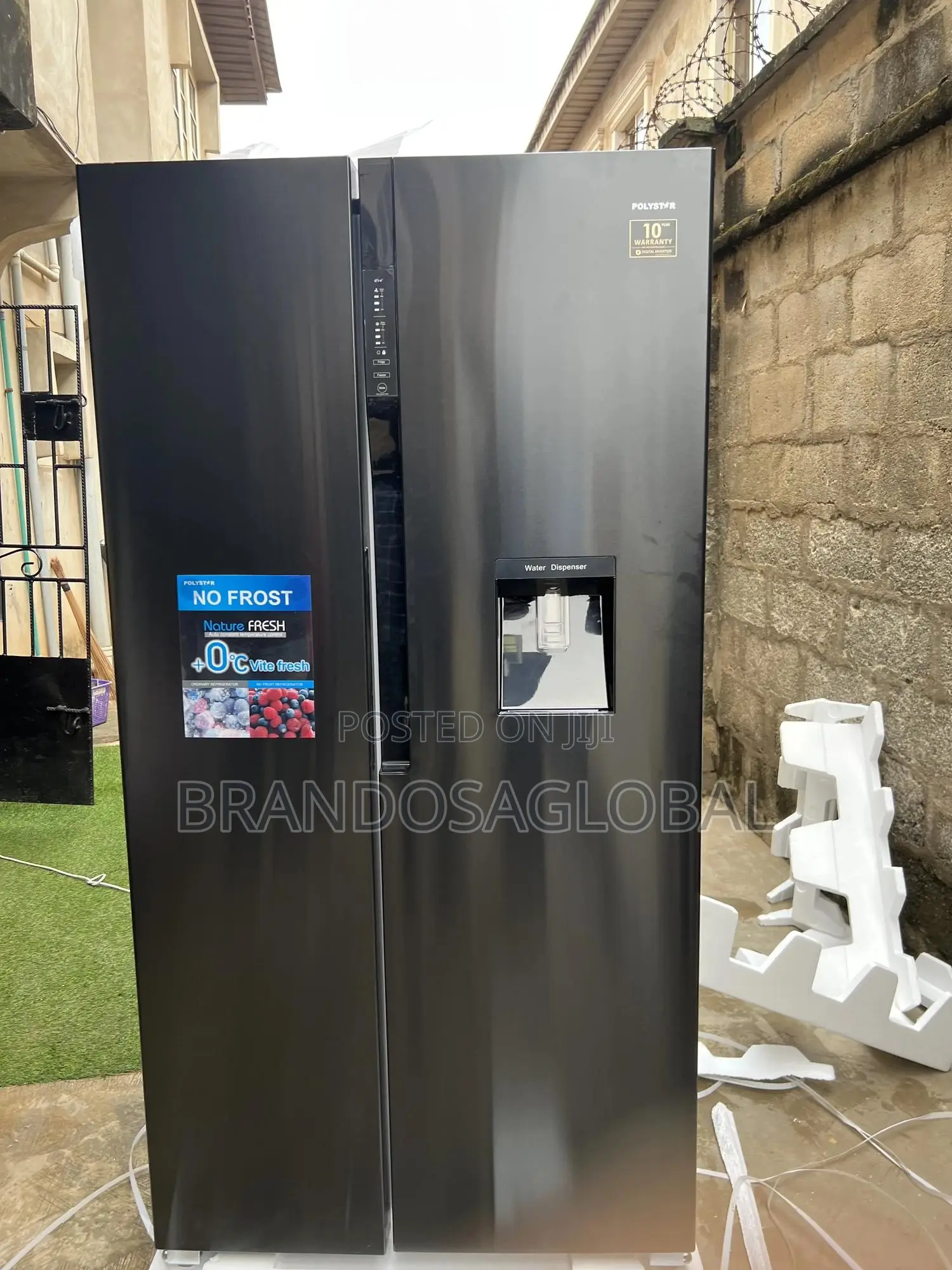 Polystarreliable Inverterrefrigerator Sidebyside 520l(Pv-Sbs777wd-Inv)