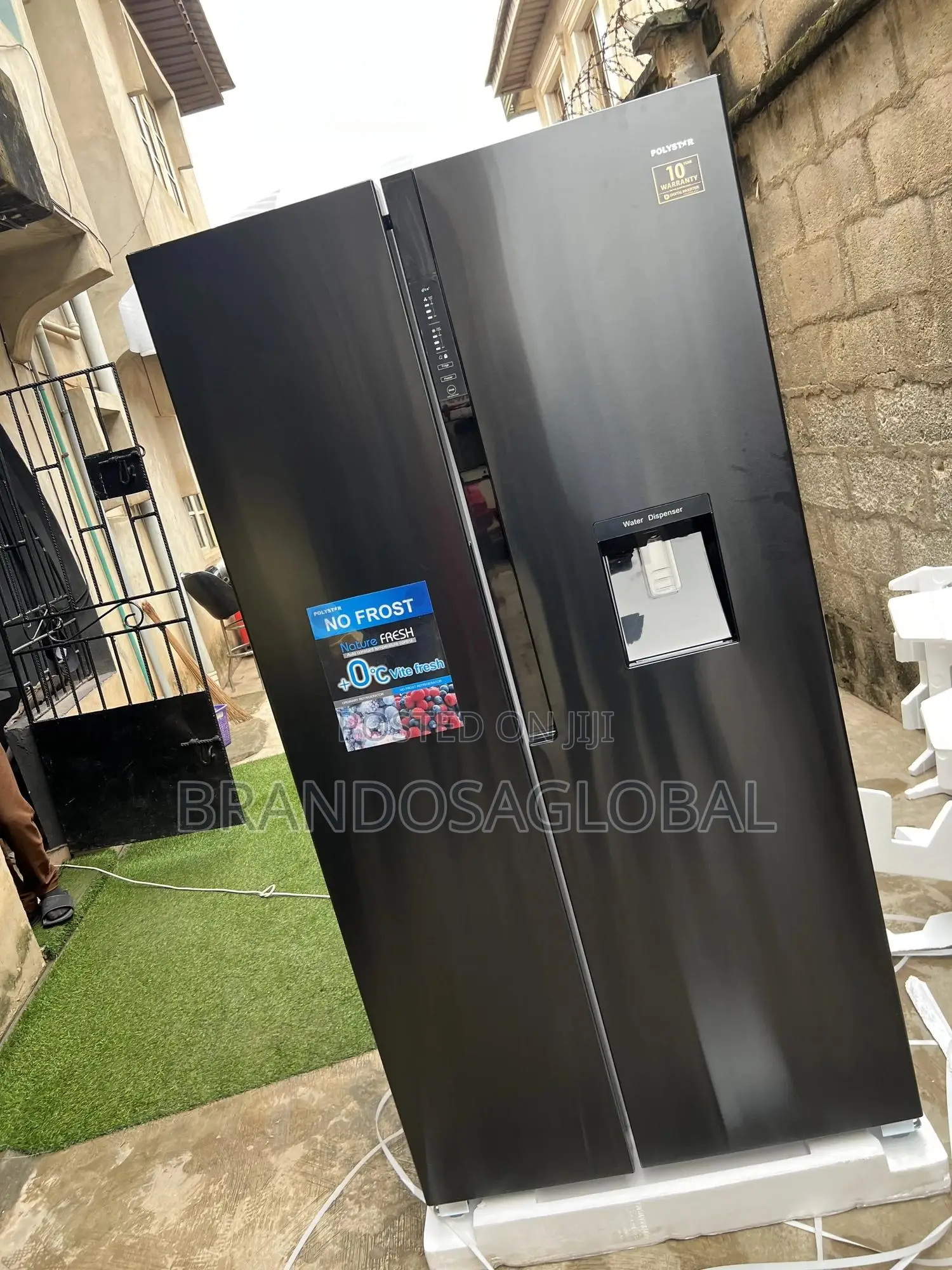 Polystar 520l Inverter Fridge for Family Kitchens (Pv-Sbs777wd-Inv)