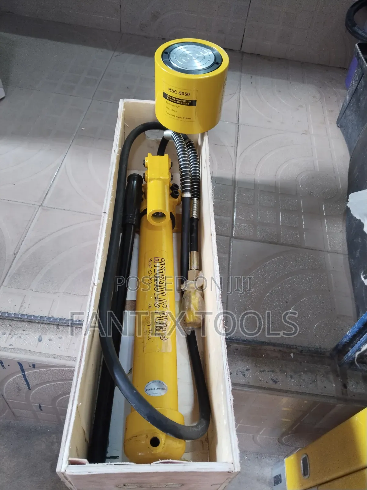 Hydraulic Cylinder Jack 50 Tons*50 Mm.
