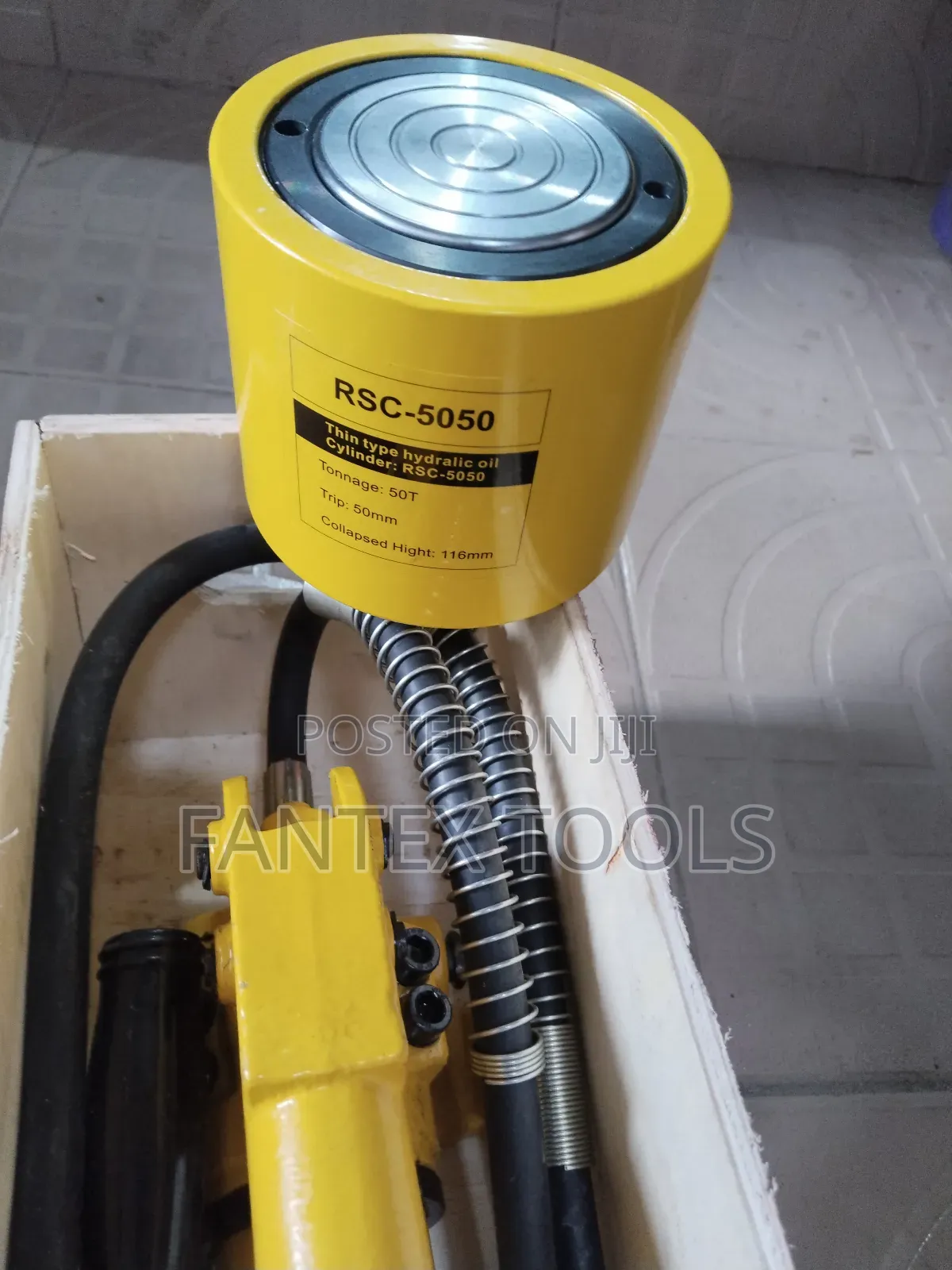 Hydraulic Cylinder Jack 50 Tons*50 Mm.