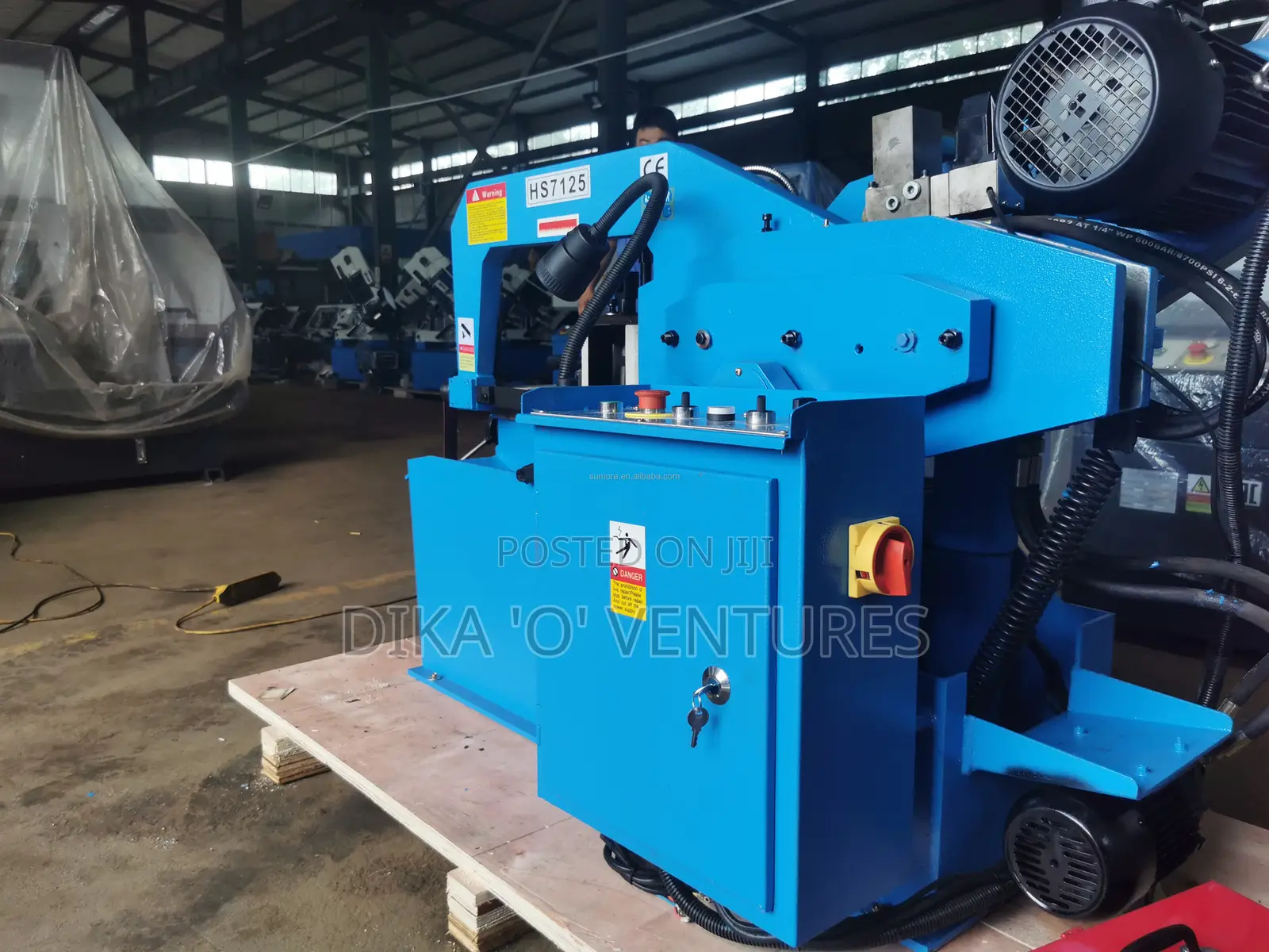 Hydraulic Hacksaw Machine Band Sawing Cutting Machine Power Hack Saw