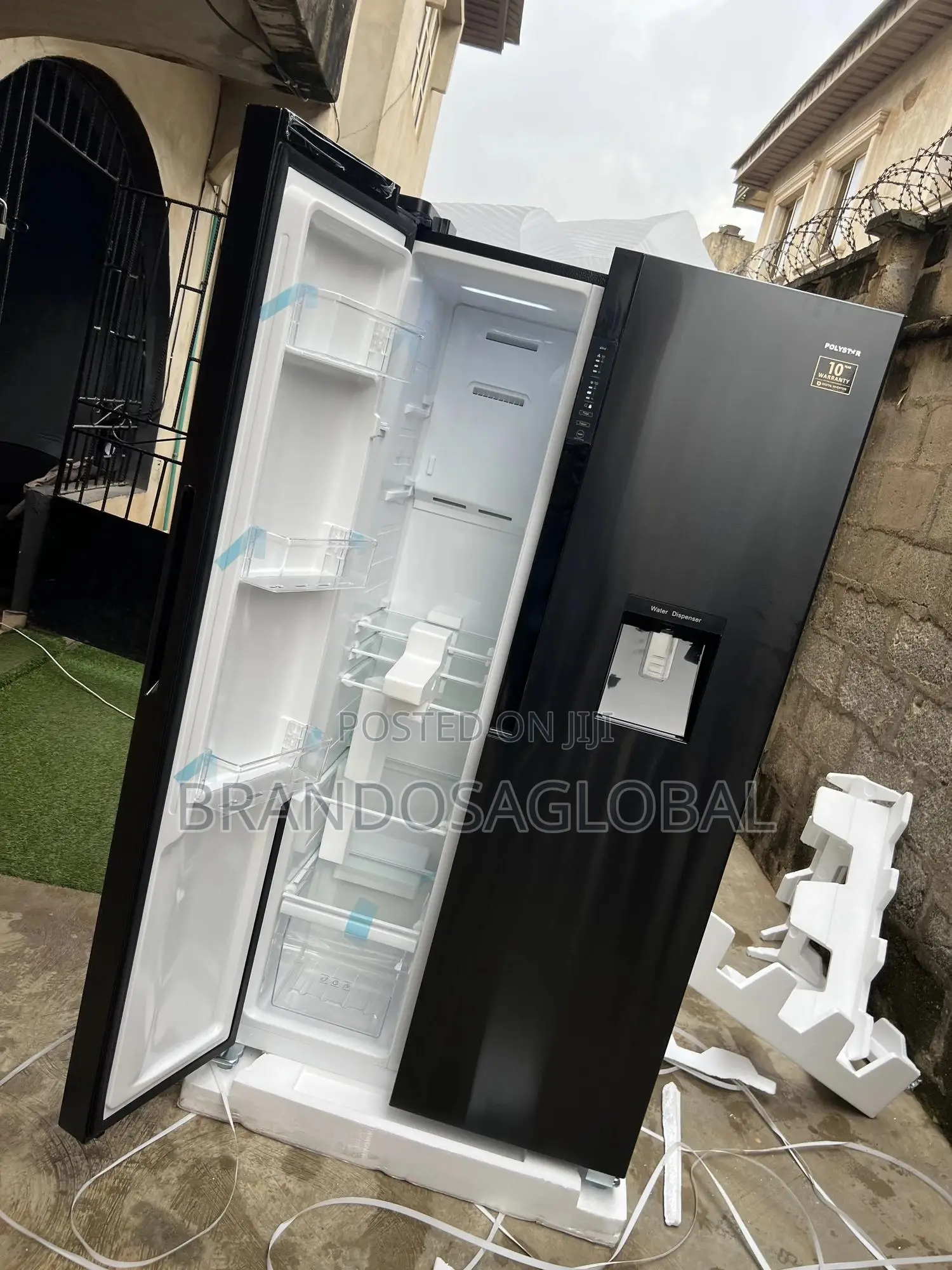 Polystar Refrigerator With Generous Interior 520l (Pv-Sbs777wd-Inv)