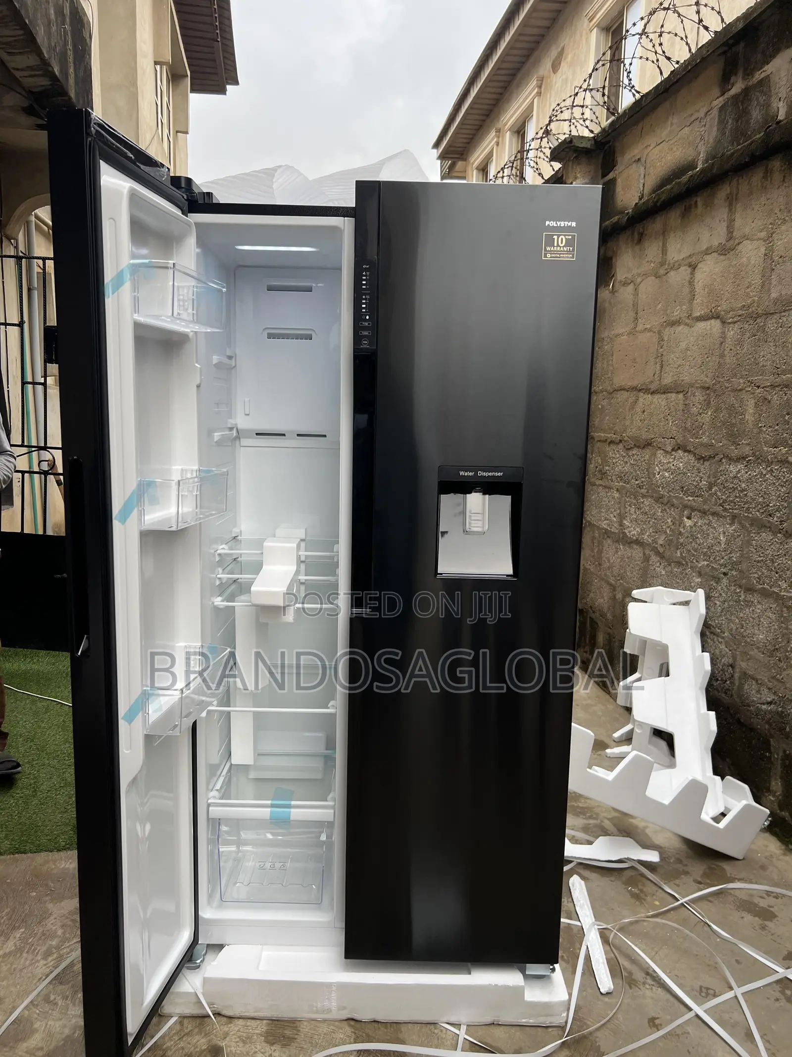 Polystar Refrigerator With Cooling Performance 520l (Pv-Sbs777wd-Inv)