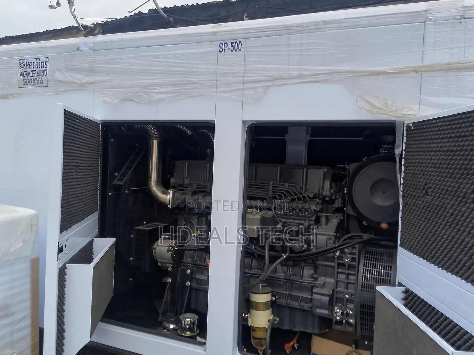 Perkins 500kva Soundproof Diesel Generator – Low Noise