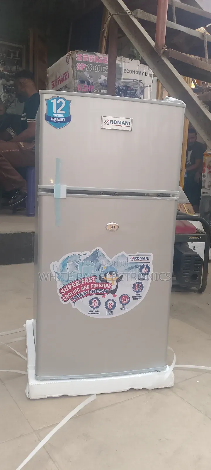 Romani ( London ) 90 L Double Door Fridge ( Original ) > 1 Years
