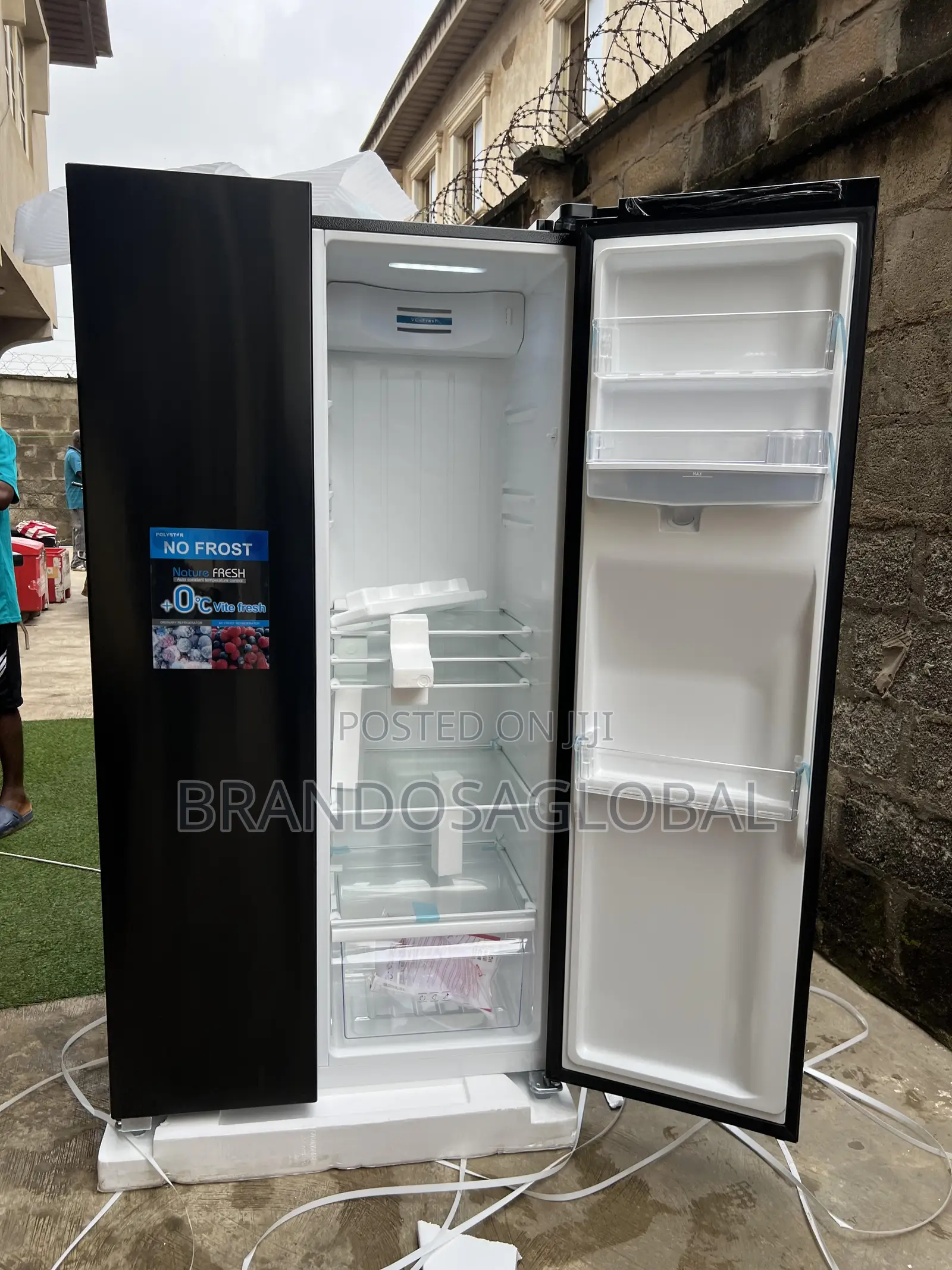 Polystar Sidebyside With Optimized Storage Design 520l(Pv-Sbs777wd-Inv