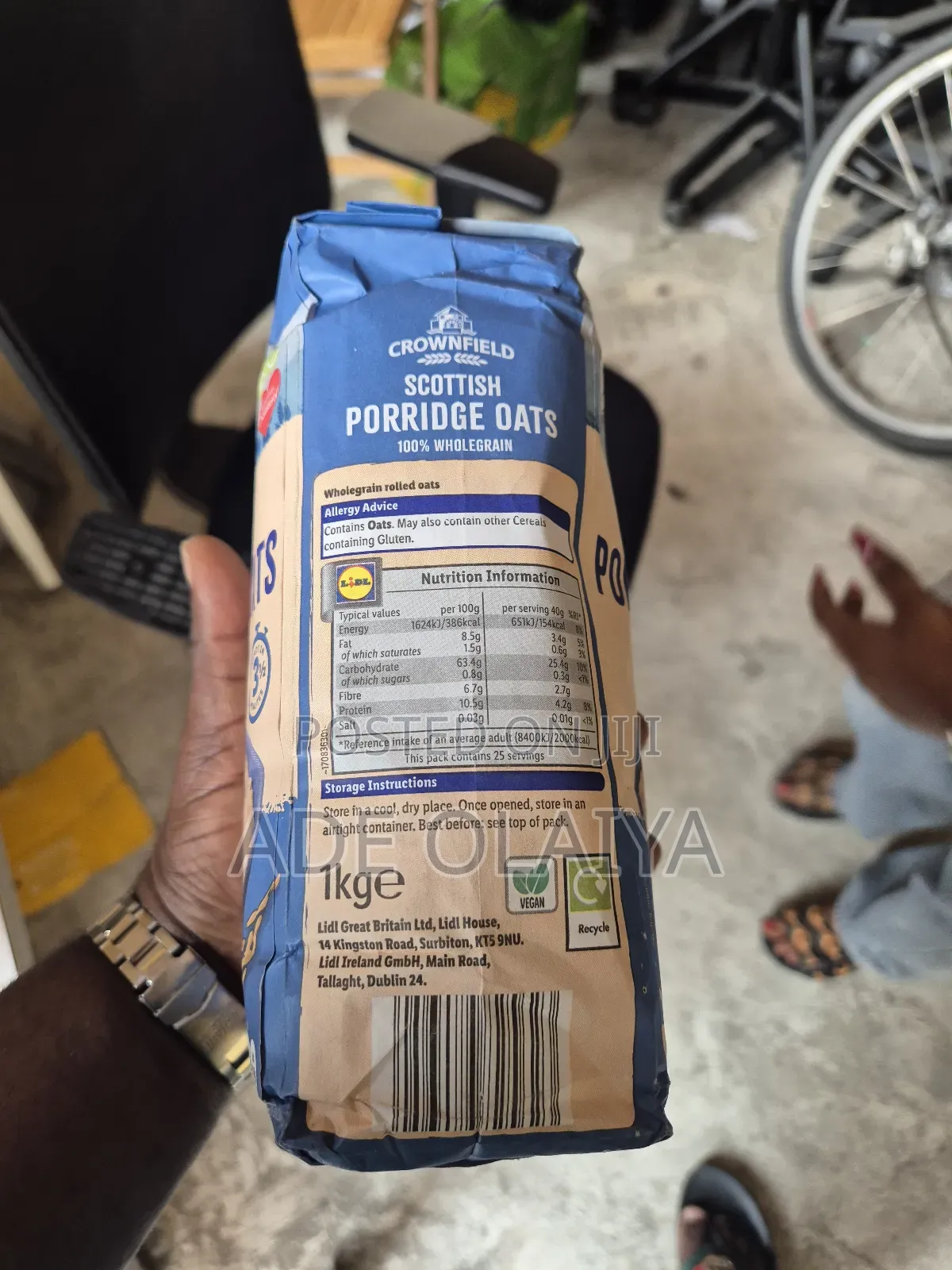 Porridge Oats 100%Wholegrain