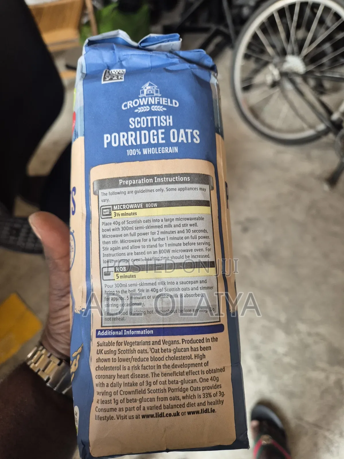 Porridge Oats 100%Wholegrain