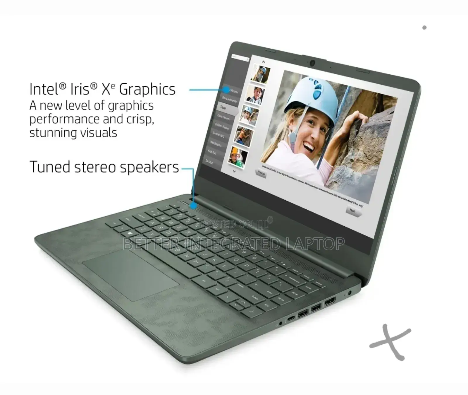 New Laptop HP 14-Dq2031tg 8GB Intel Core I5 SSD 256GB