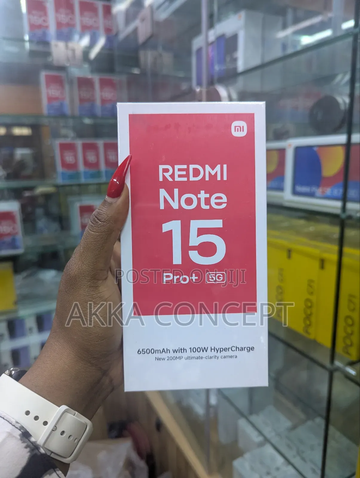 New Xiaomi Redmi Note 15 Pro+ 256 GB Gray