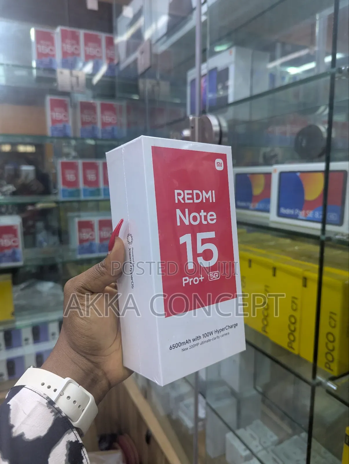 New Xiaomi Redmi Note 15 Pro+ 256 GB Gray