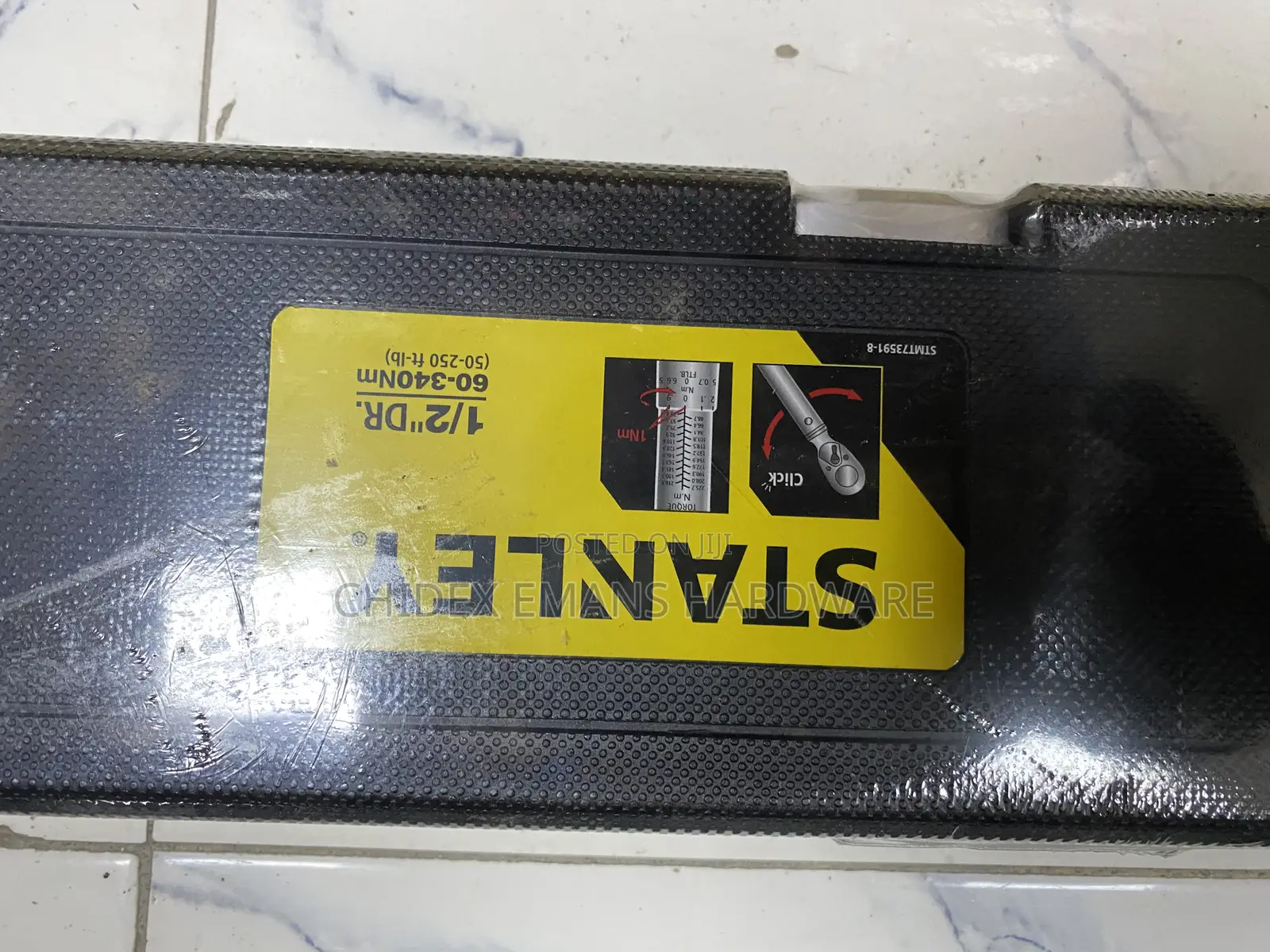Stanley 1/2” Torque Wrench 60-340nm