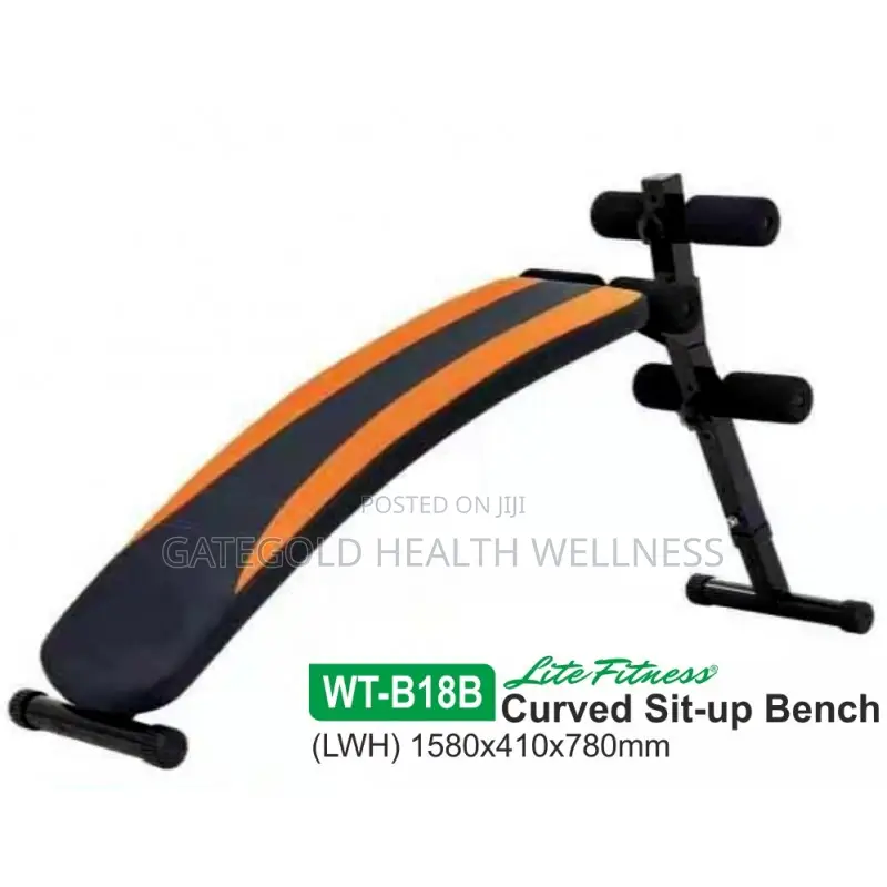 Curved Sit-Up Bench Wt-B18b