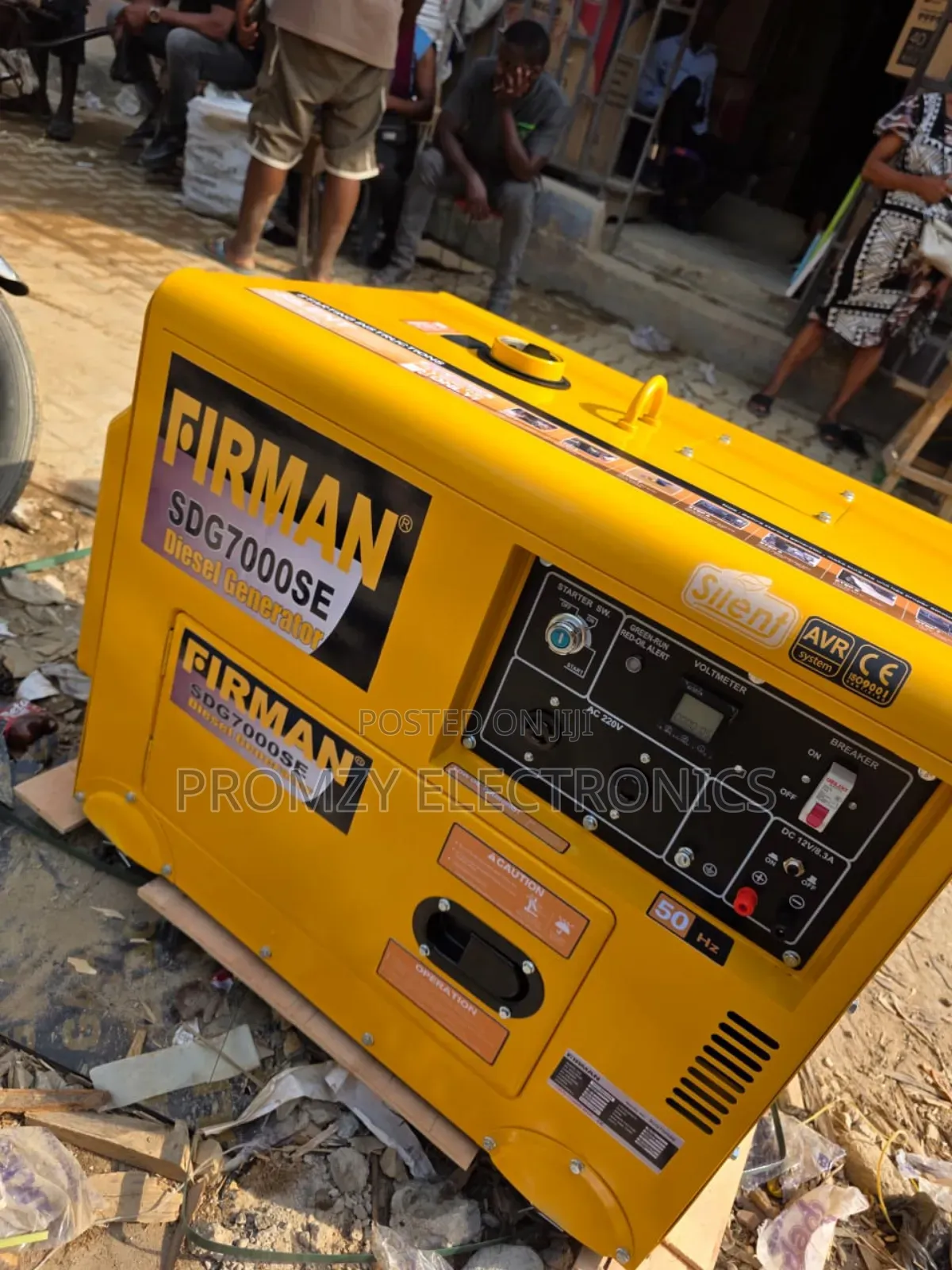 Brand New 6.5kva Firman Diesel Soundproof Gen 100%Copper Coil.